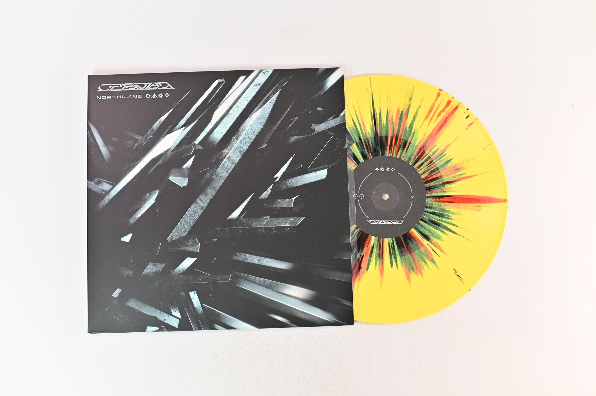 Northlane - Obsidian - Yellow w/ Black and Red Splatter