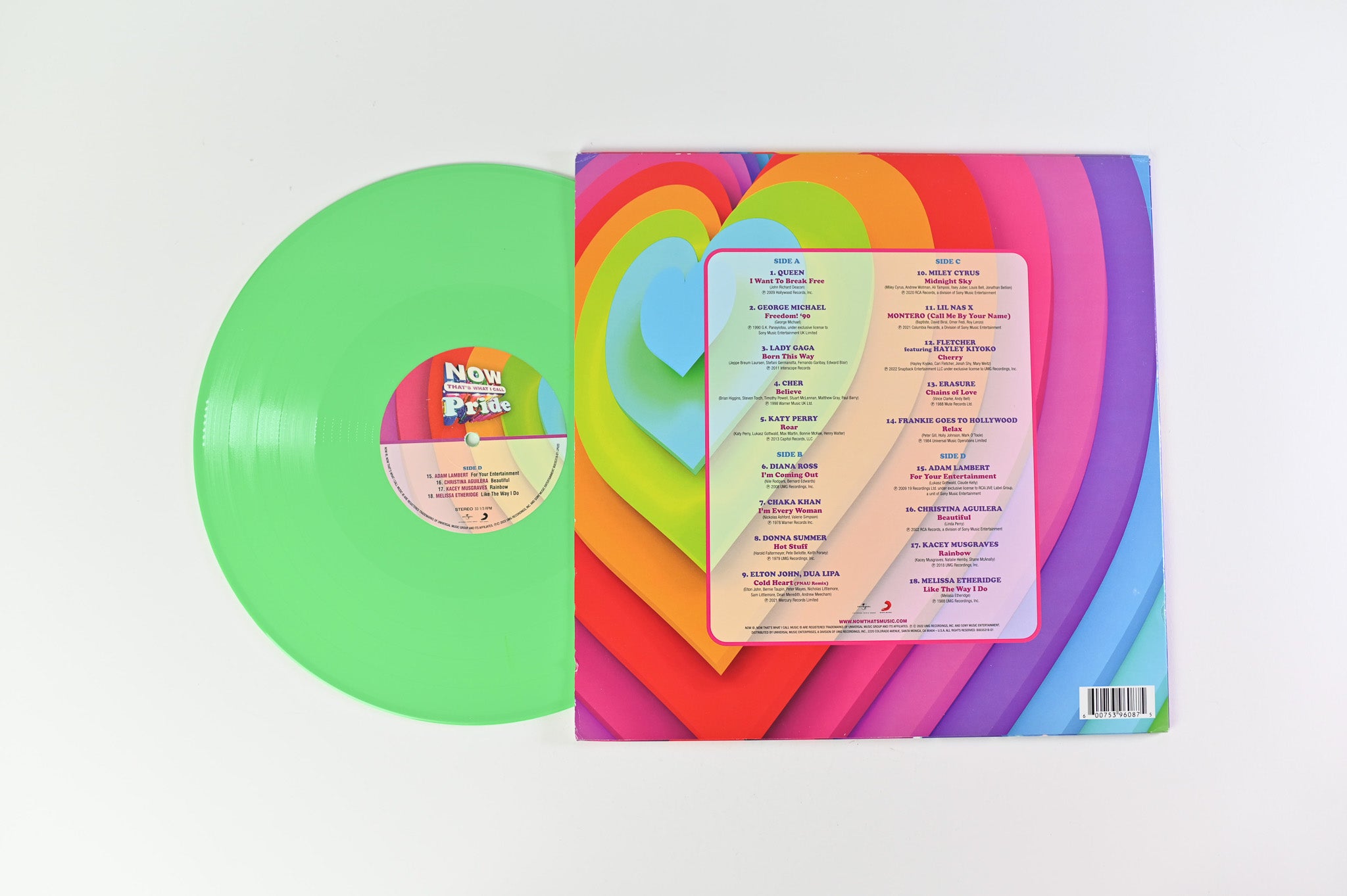 Various - Now That's What I Call Pride on Universal Music Group - Colored Vinyl