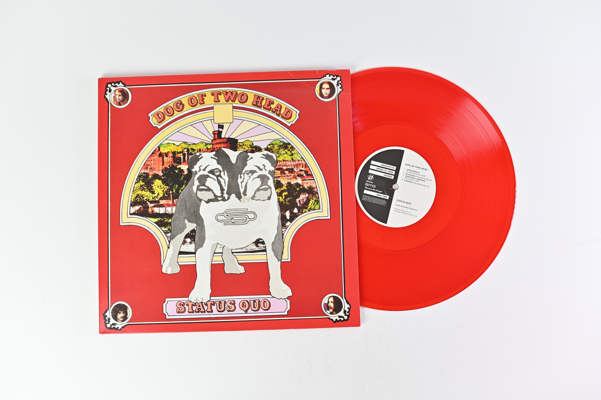 Status Quo - Dog Of Two Head on Music on Vinyl Ltd Numbered Red Vinyl Reissue