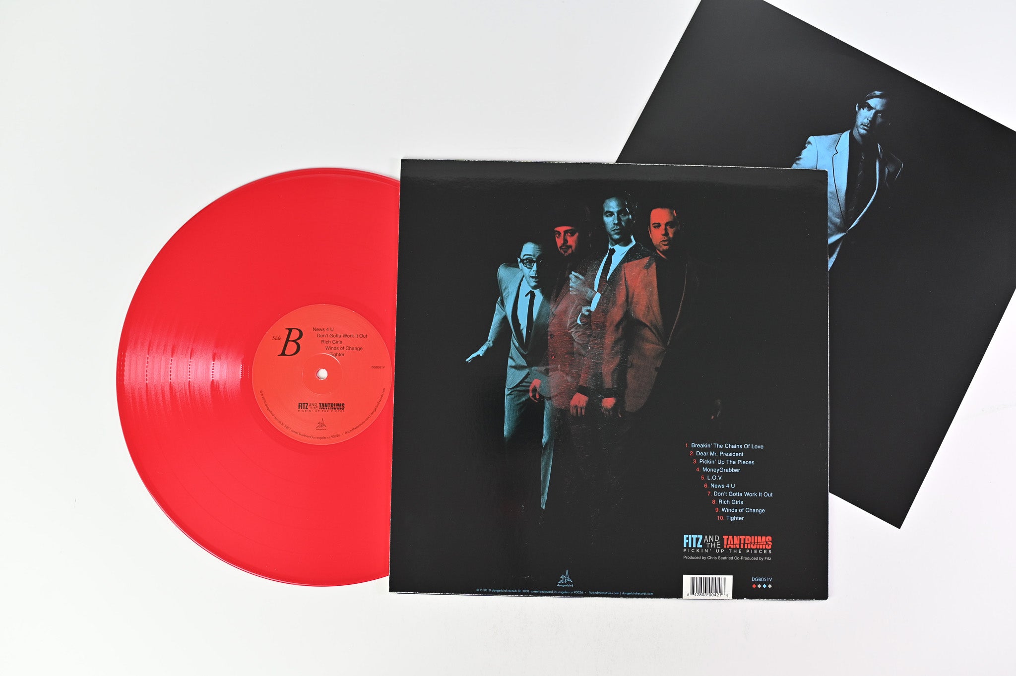 Fitz And The Tantrums - Pickin' Up The Pieces on Dangerbird Ltd Red Vinyl Reissue