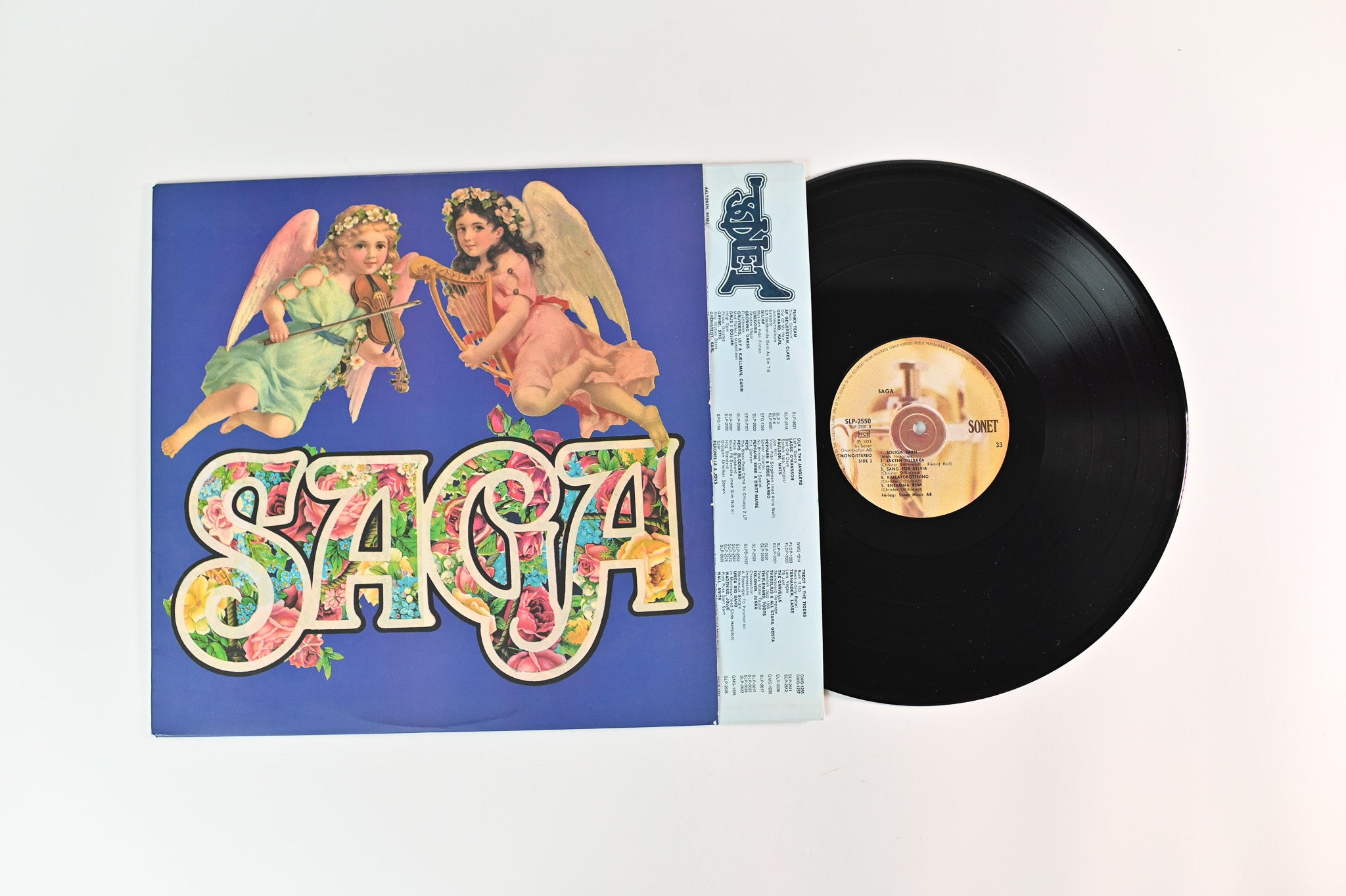 Saga - Saga on Sonet - 1974 Swedish pressing