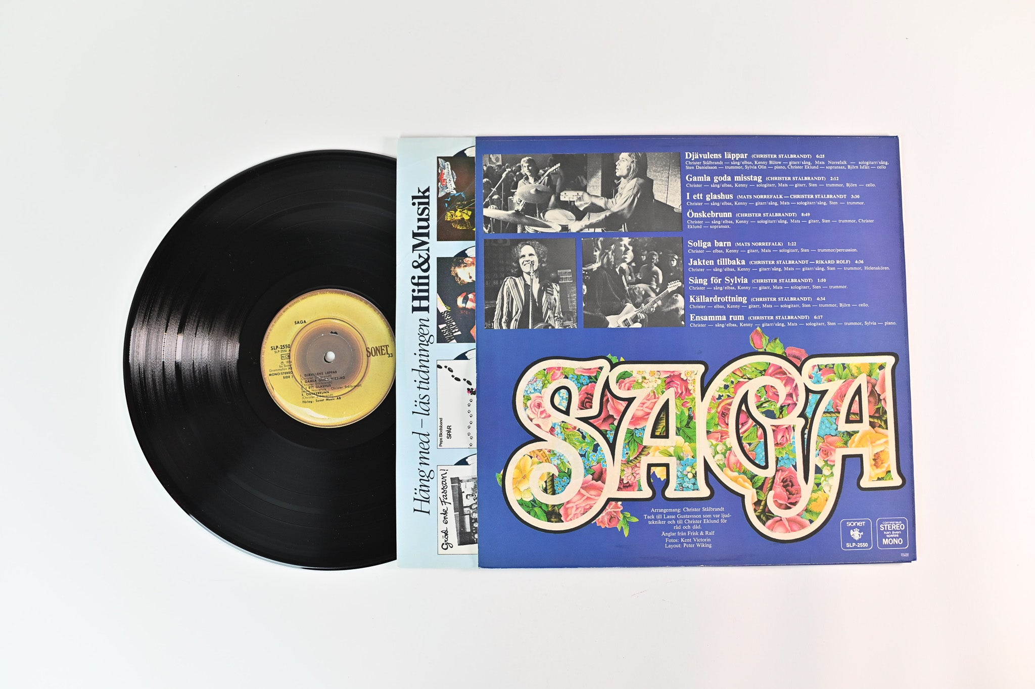 Saga - Saga on Sonet - 1974 Swedish pressing