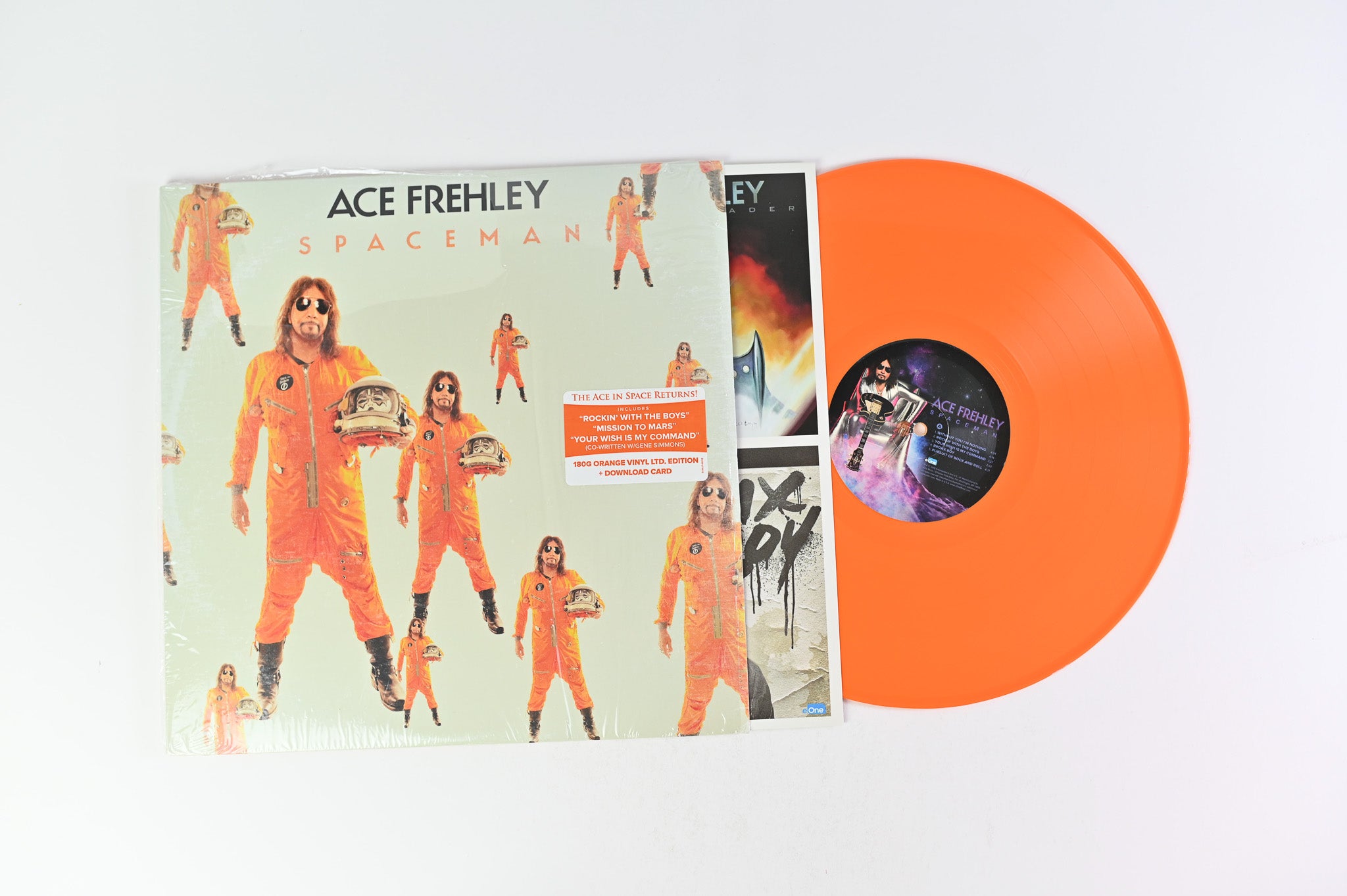 Ace Frehley - Spaceman on eOne Ltd 180 Gram Orange Vinyl