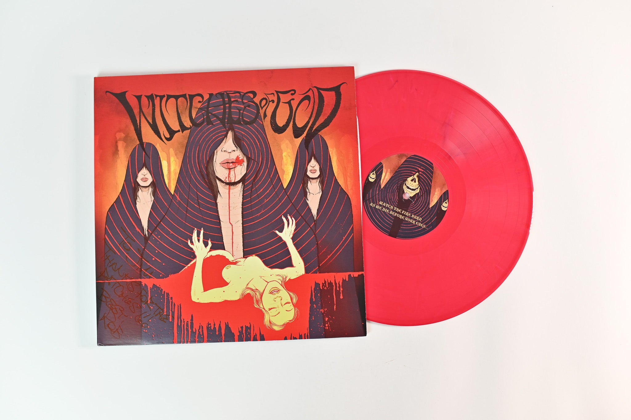 Witches Of God - They Came To Kill Ltd. Self-released on Red Vinyl