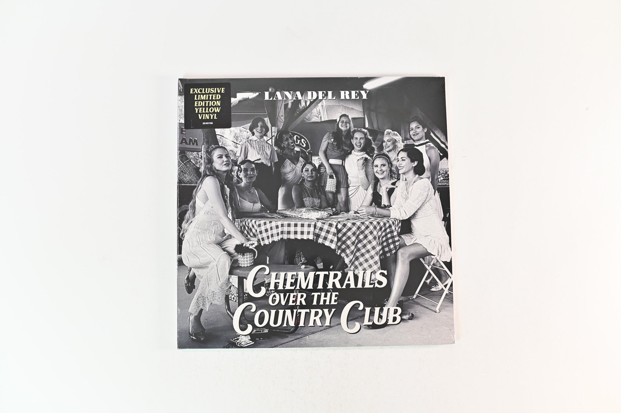 Lana Del Rey - Chemtrails Over The Country Club on Polydor Interscope Ltd Yellow Vinyl Sealed