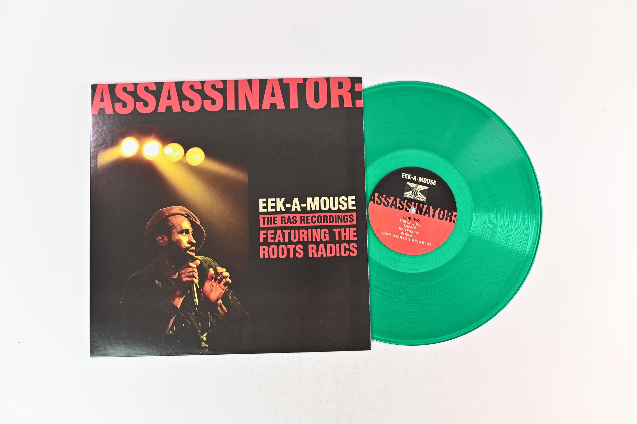 Eek-A-Mouse - Assassinator: The Ras Recordings on Sound System RSD 2024 Ltd Green Translucent