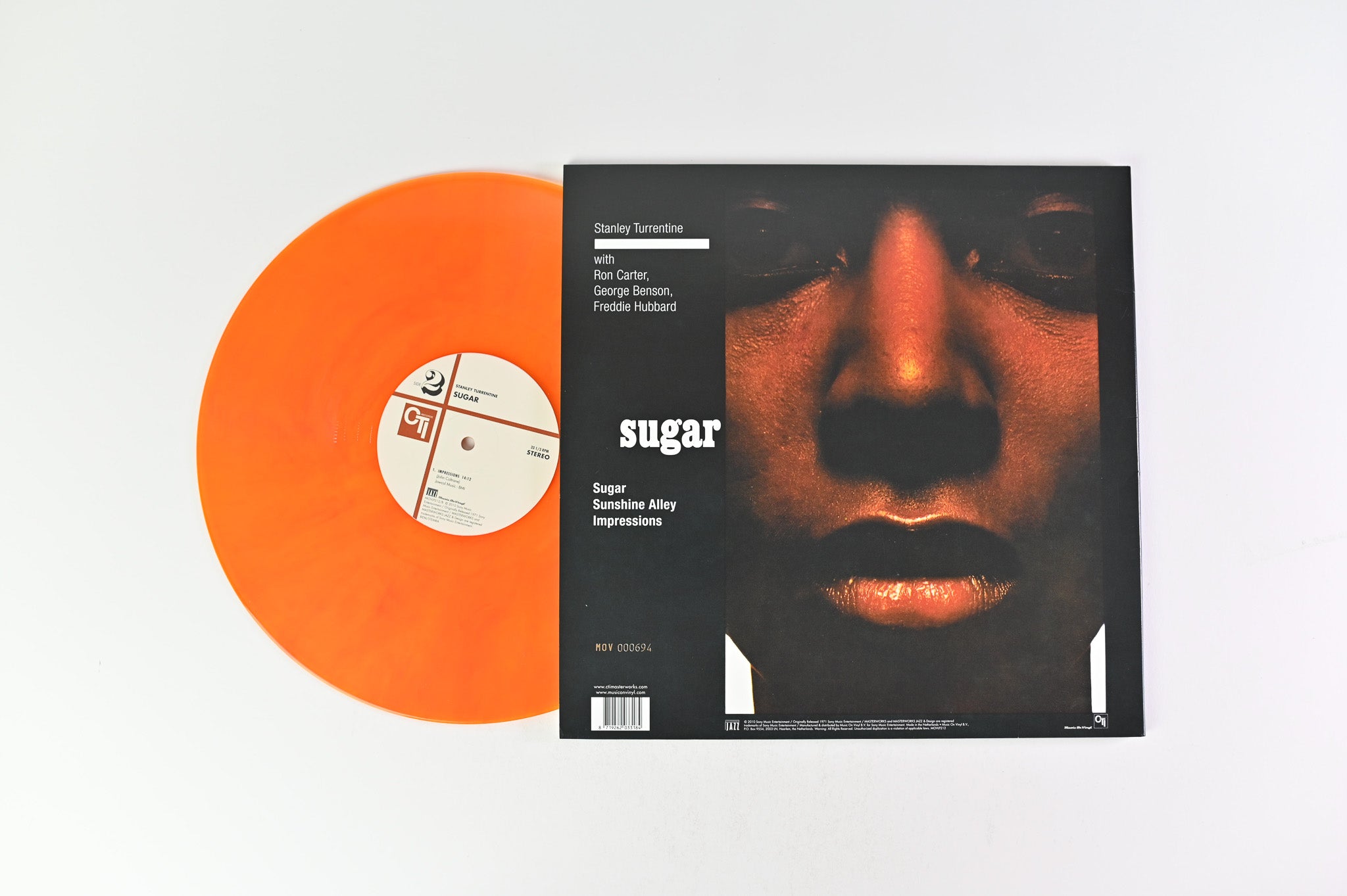 Stanley Turrentine - Sugar on Music on Vinyl Ltd Numbered Orange Marbled Reissue