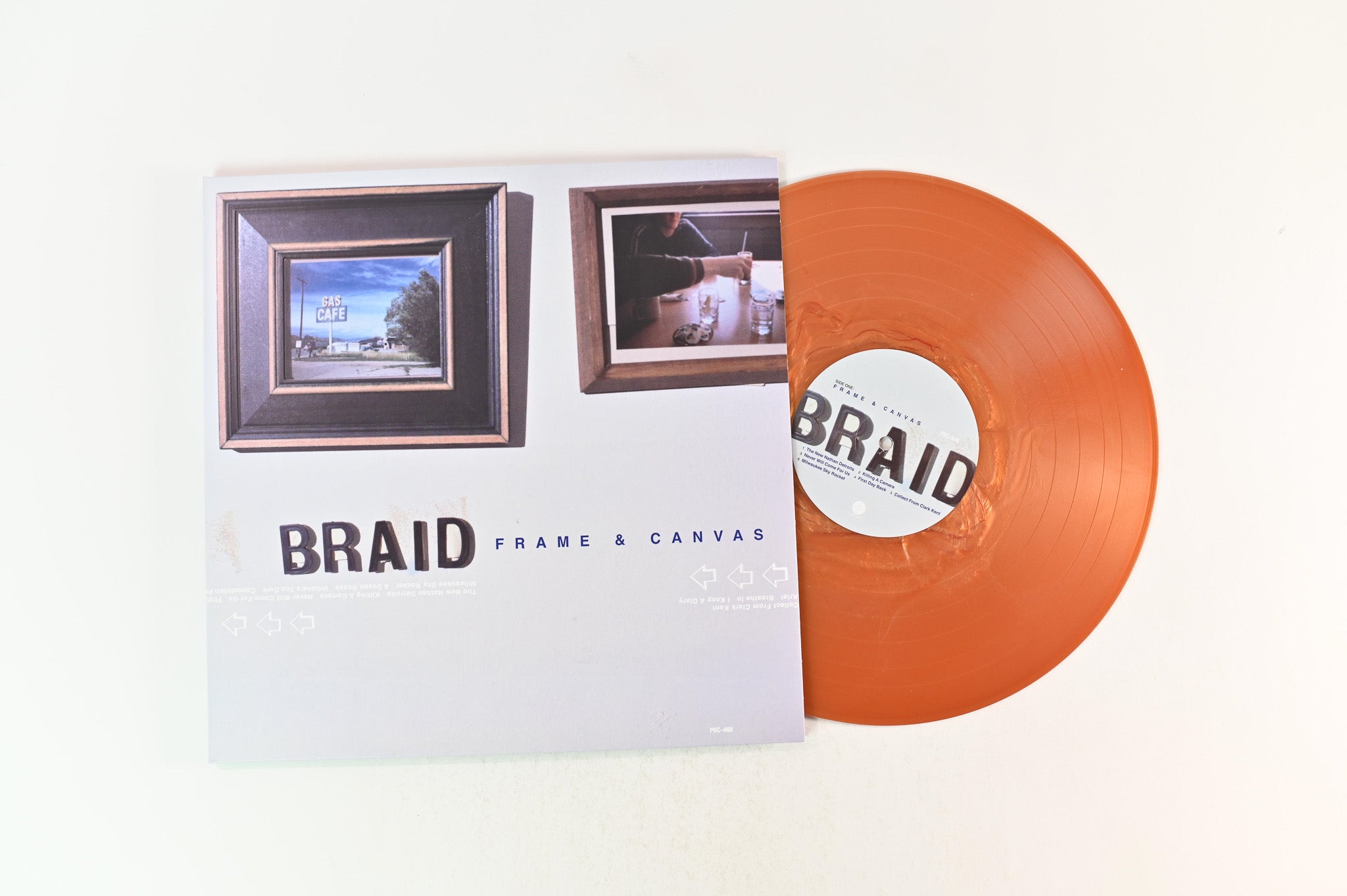 Braid - Frame & Canvas on Polyvinyl Ltd Metallic Copper Vinyl Reissue