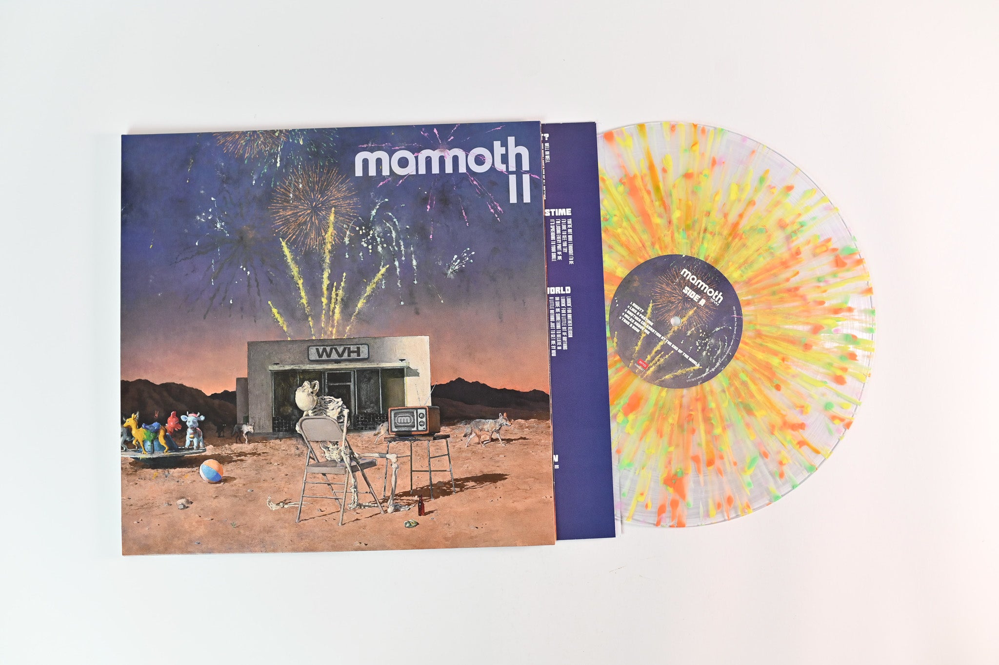 Mammoth WVH - Mammoth II on BMG Clear w/ Multicolor Splatter