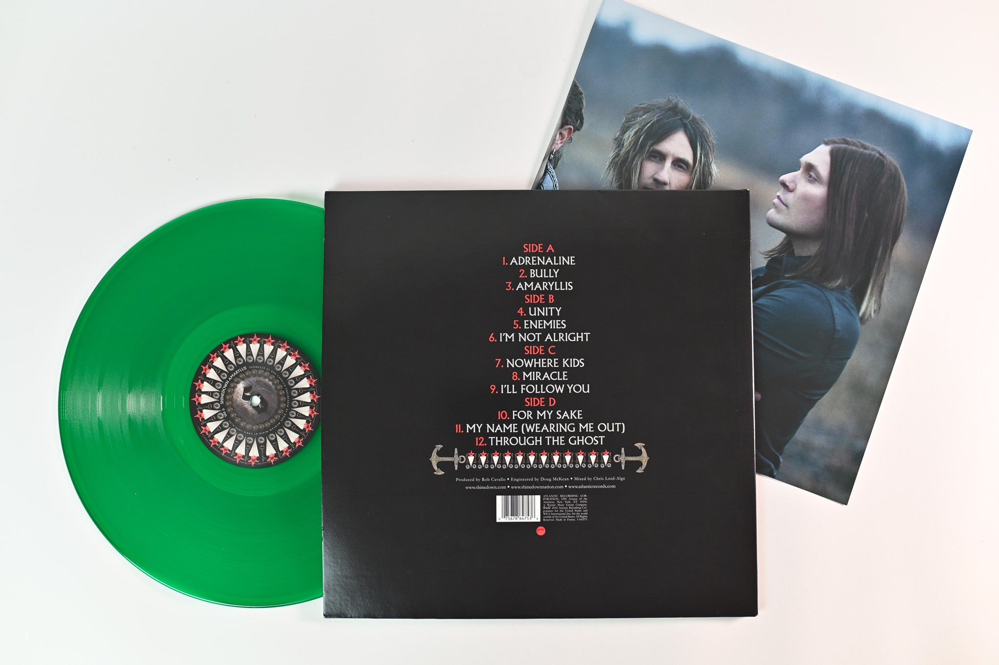 Shinedown - Amaryllis on Atlantic Reissue, Rustic Green Vinyl