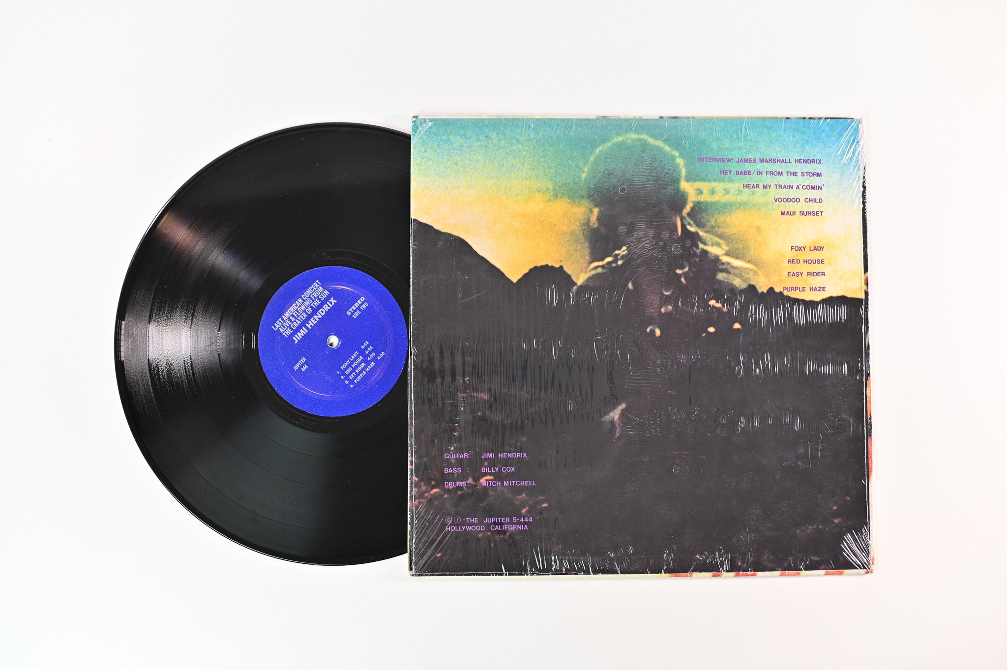 Jimi Hendrix - Last American Concert on Jupiter Unofficial pressing