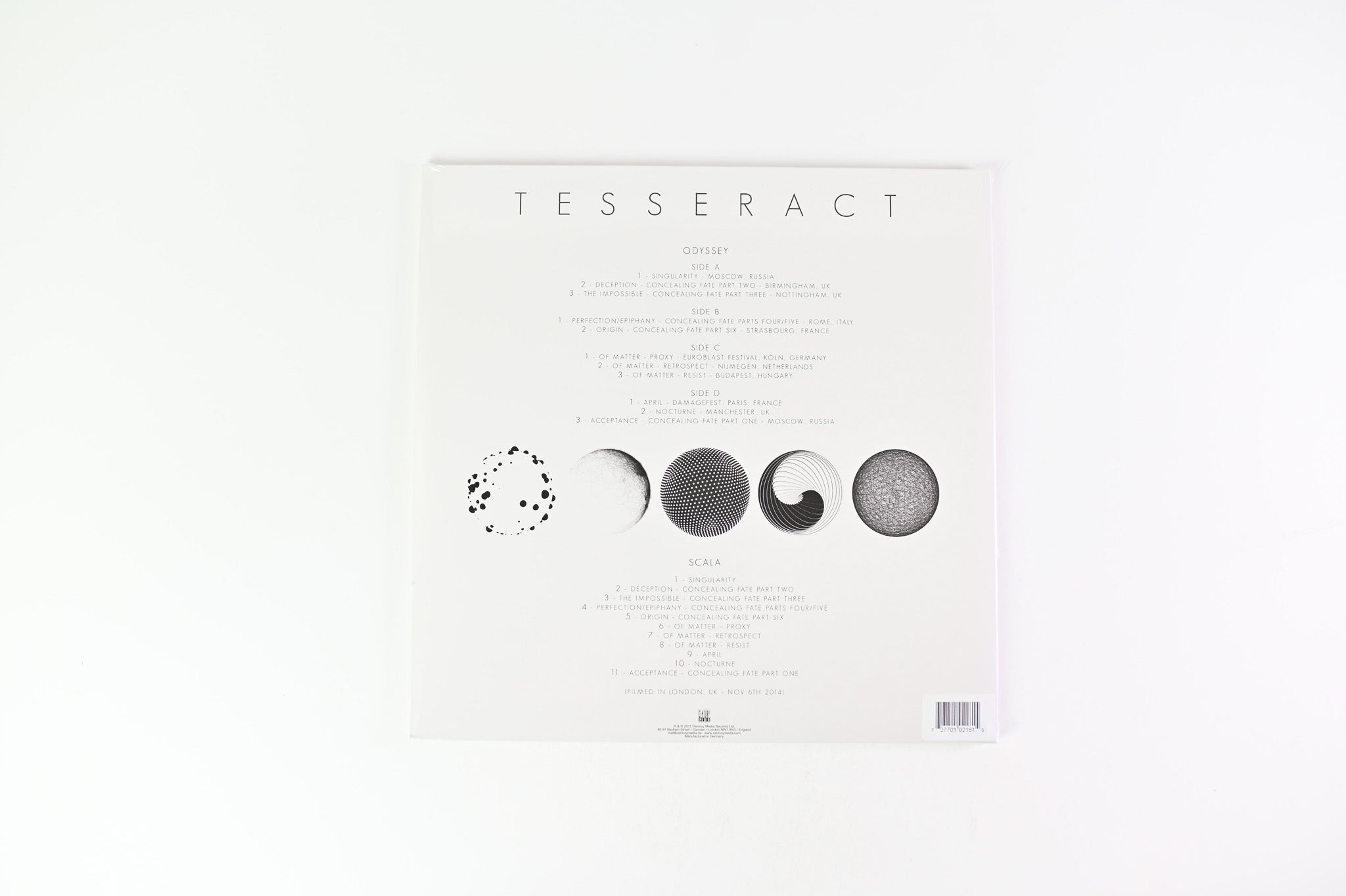 Tesseract - Odyssey / Scala on Century Media Sealed