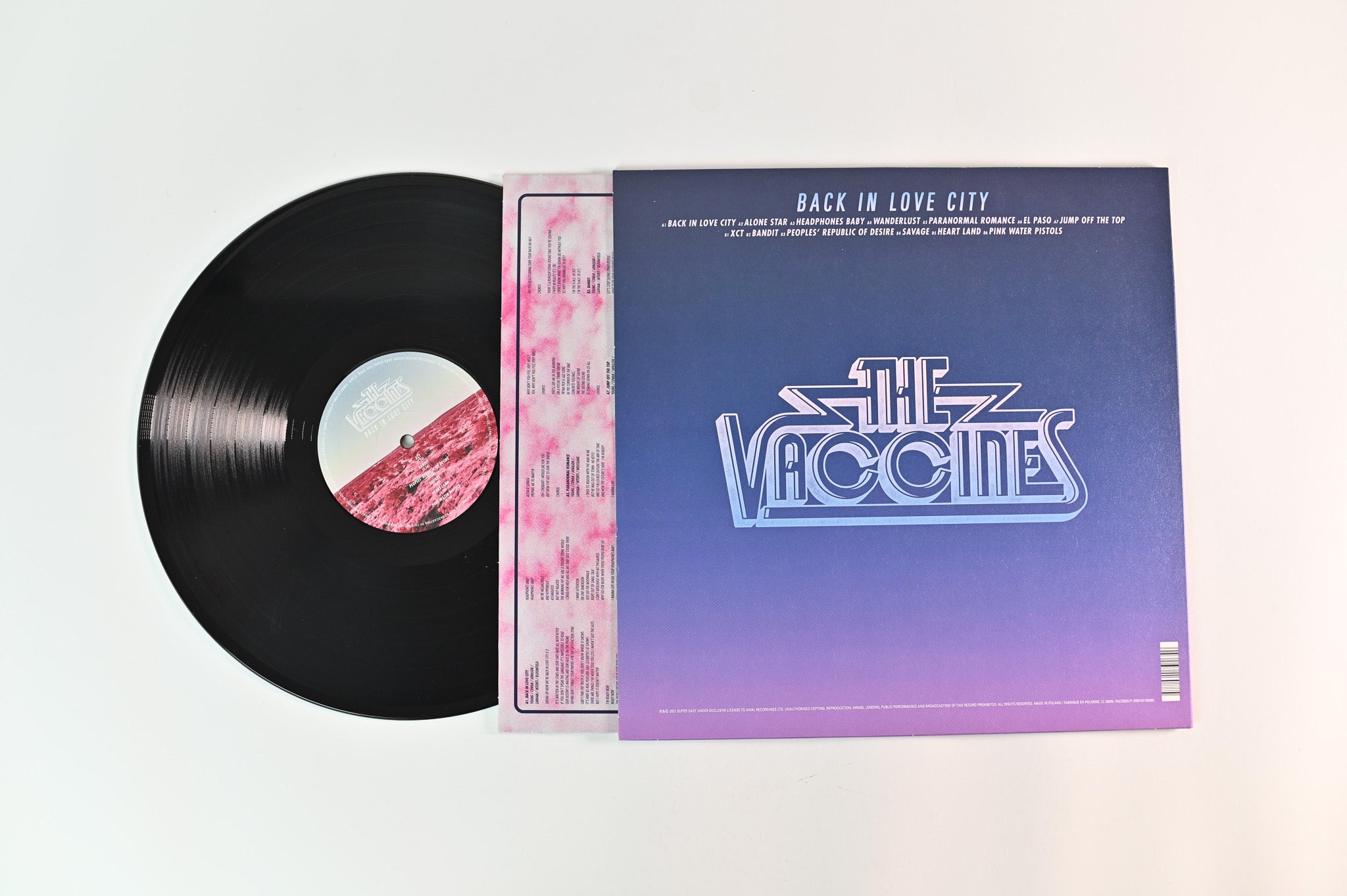 The Vaccines - Back In Love City on AWAL Recordings Ltd / Super Easy