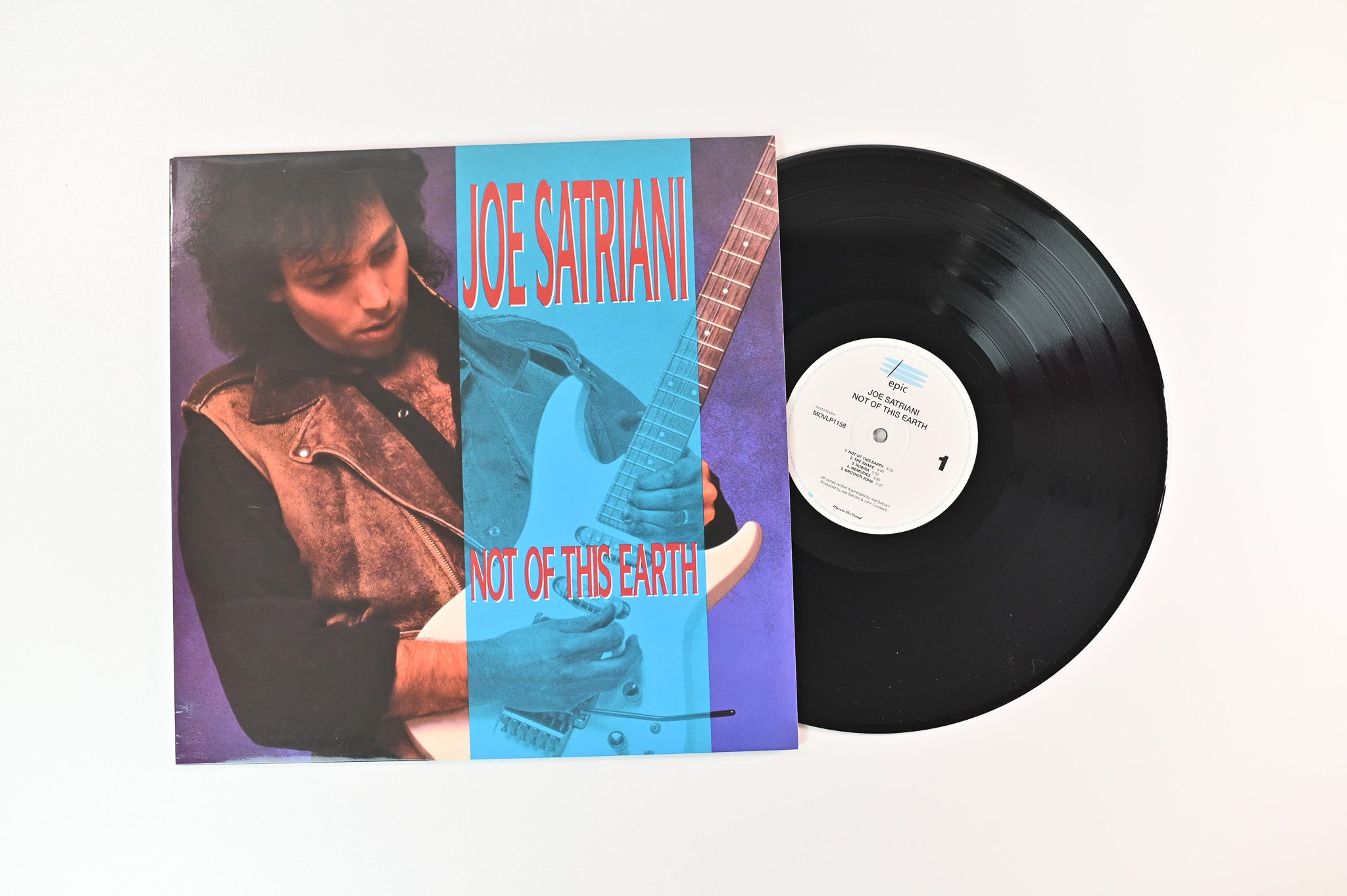 Joe Satriani - Not Of This Earth on Music On Vinyl Reissue