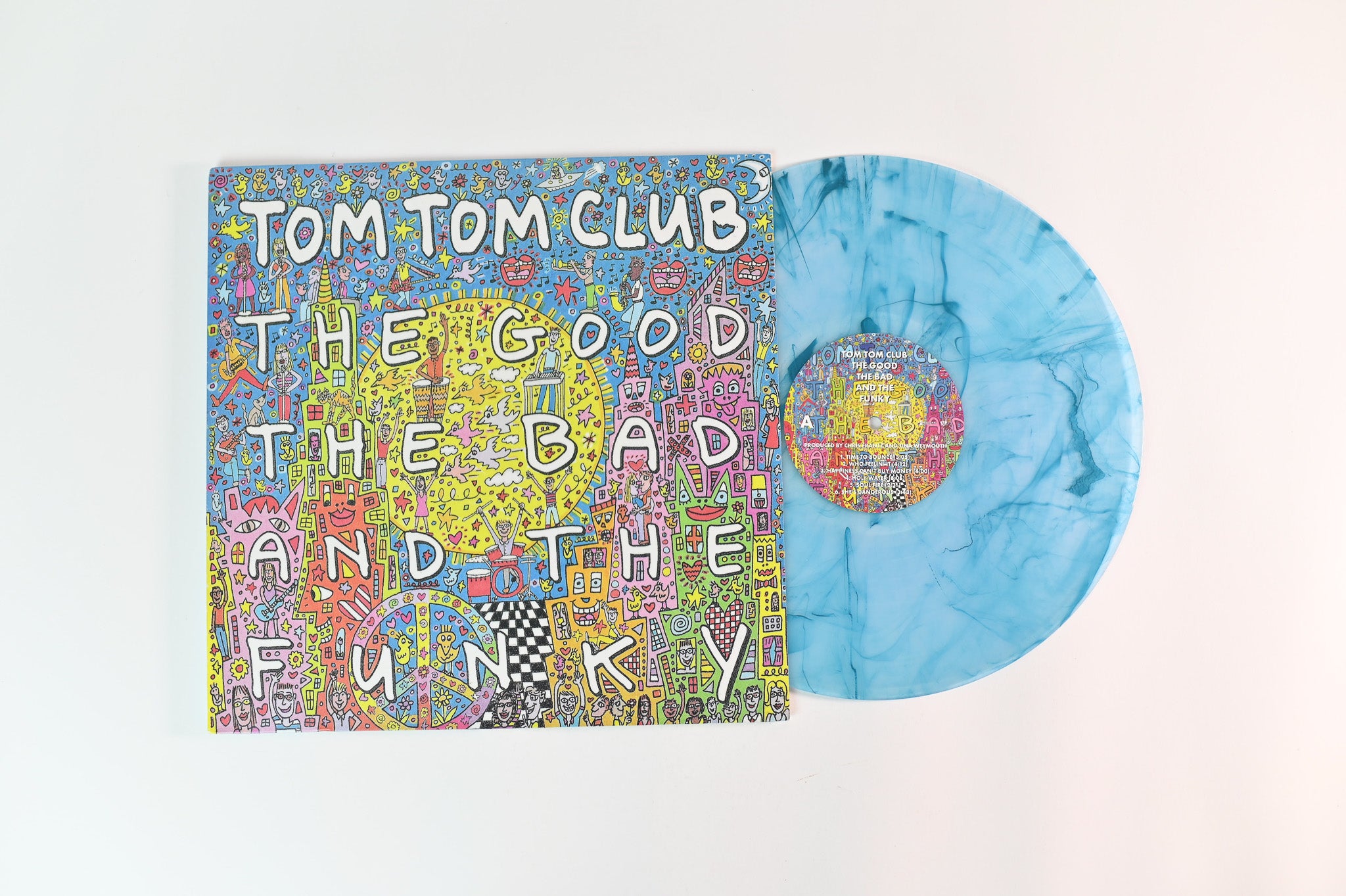 Tom Tom Club - The Good The Bad And The Funky on Nacional Records - Teal Vinyl