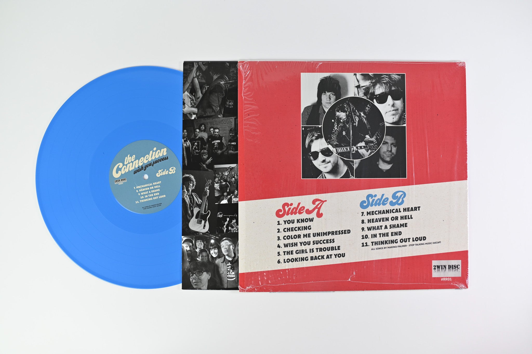 The Connection - Wish You Success on 2WIN DISC Blue Vinyl