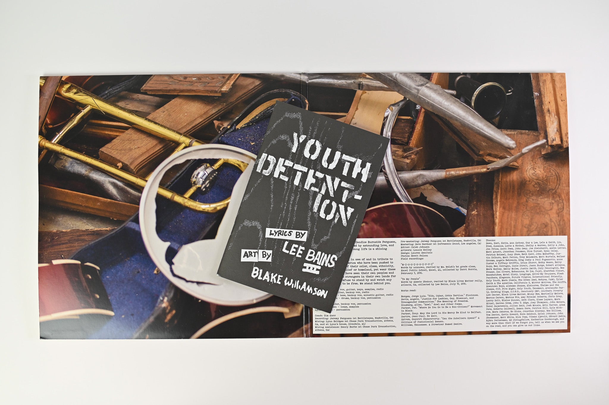 Lee Bains III & The Glory Fires - Youth Detention (Nail My Feet Down T