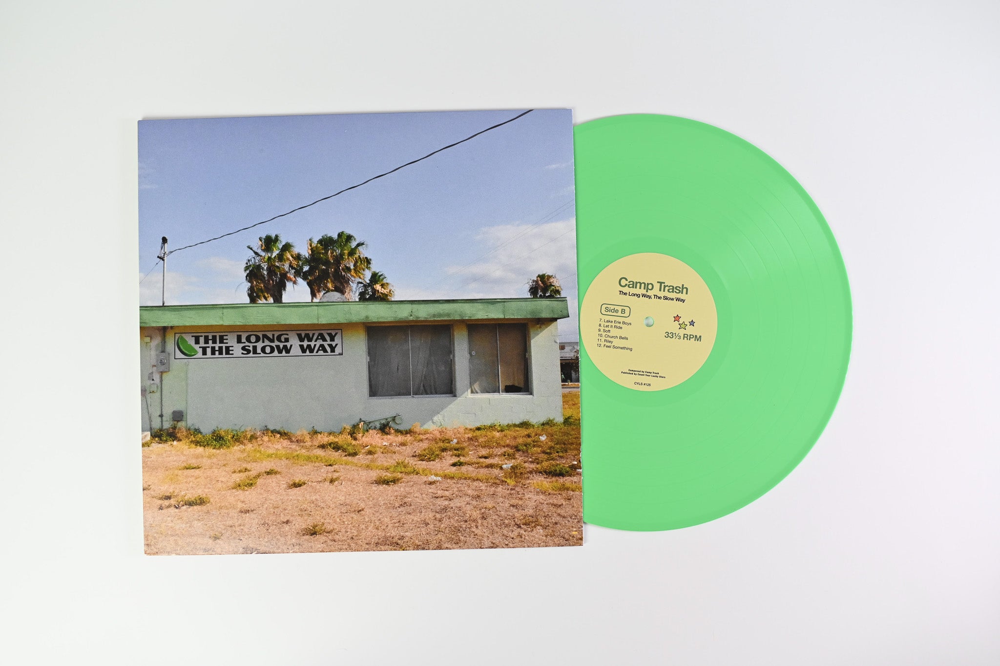 Camp Trash - The Long Way, The Slow Way on Count Your Lucky Stars Doublemint Vinyl