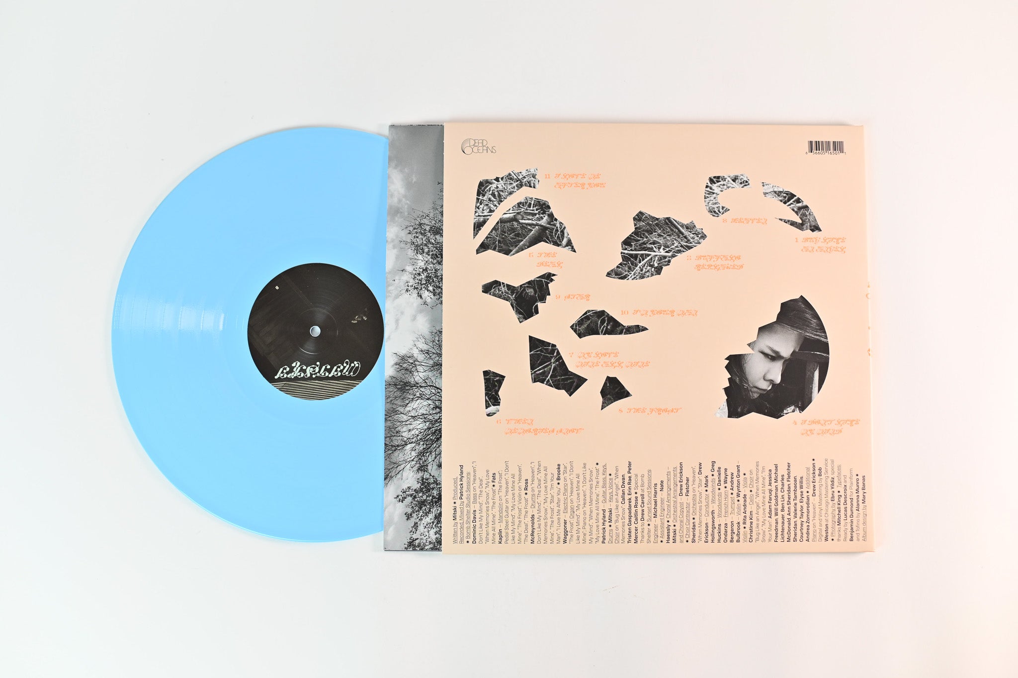 Mitski - The Land Is Inhospitable And So Are We on Dead Oceans - Blue Vinyl