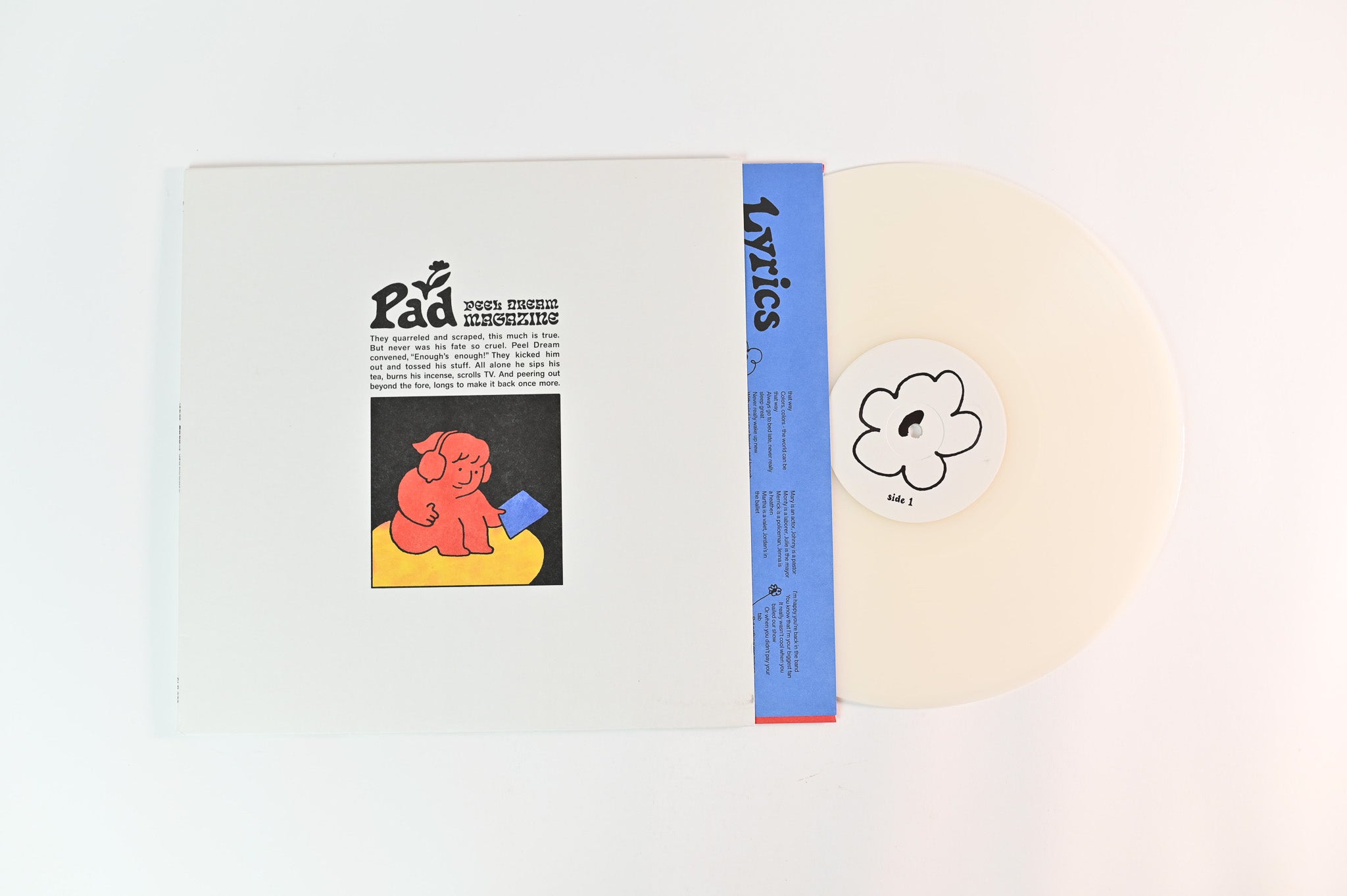 Peel Dream Magazine - Pad on Slumberland Records - White Vinyl