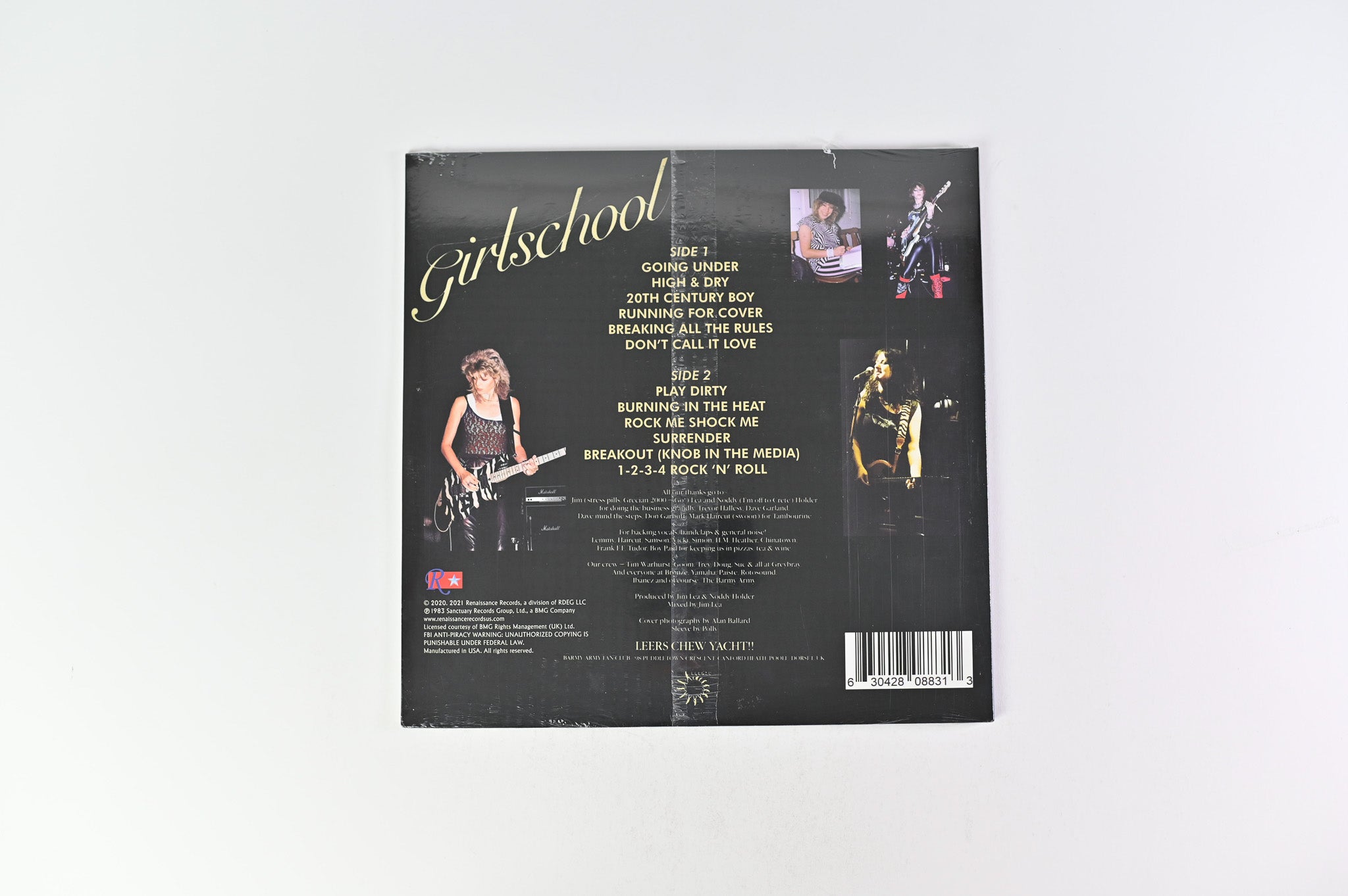 Girlschool - Play Dirty SEALED on Renaissance Records