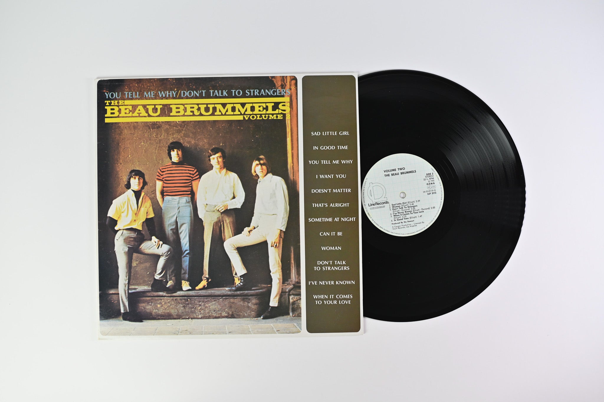 The Beau Brummels - Volume 2 on Line Records German Reissue