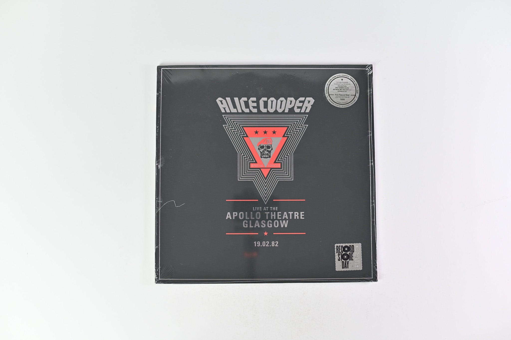 Alice Cooper - Live At The Apollo Theatre, Glasgow // 19.02.82 RSD Limited on Rhino Records SEALED