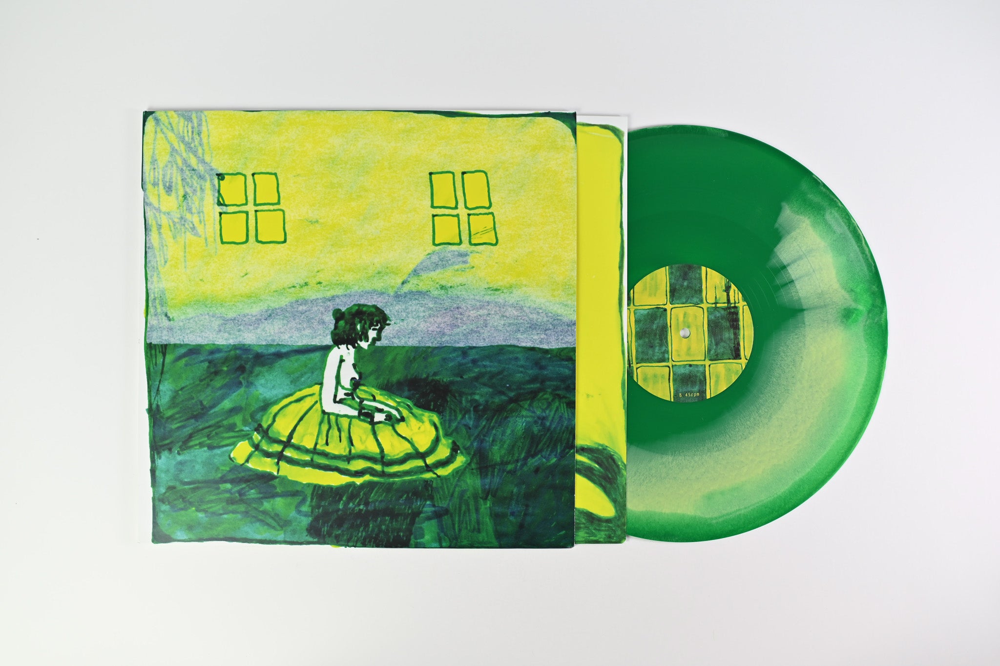 Animal Collective - Prospect Hummer on Domino Ltd RSD Green/Yellow Swirl Reissue