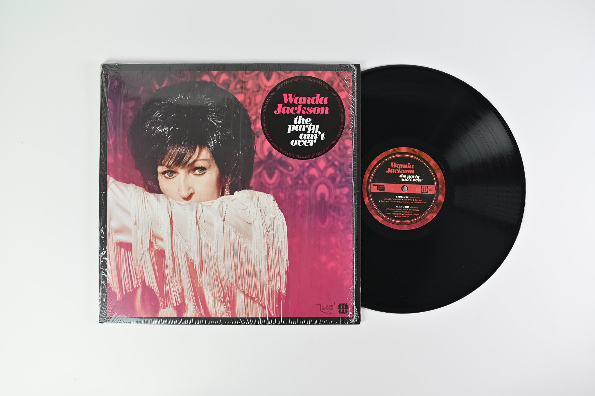 Wanda Jackson - The Party Ain't Over on Third Man Greeting Card Gatefold