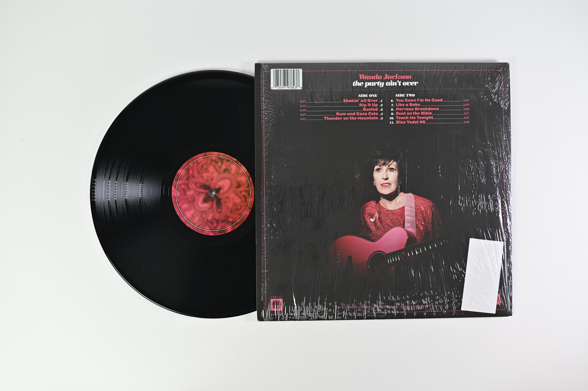 Wanda Jackson - The Party Ain't Over on Third Man Greeting Card Gatefold