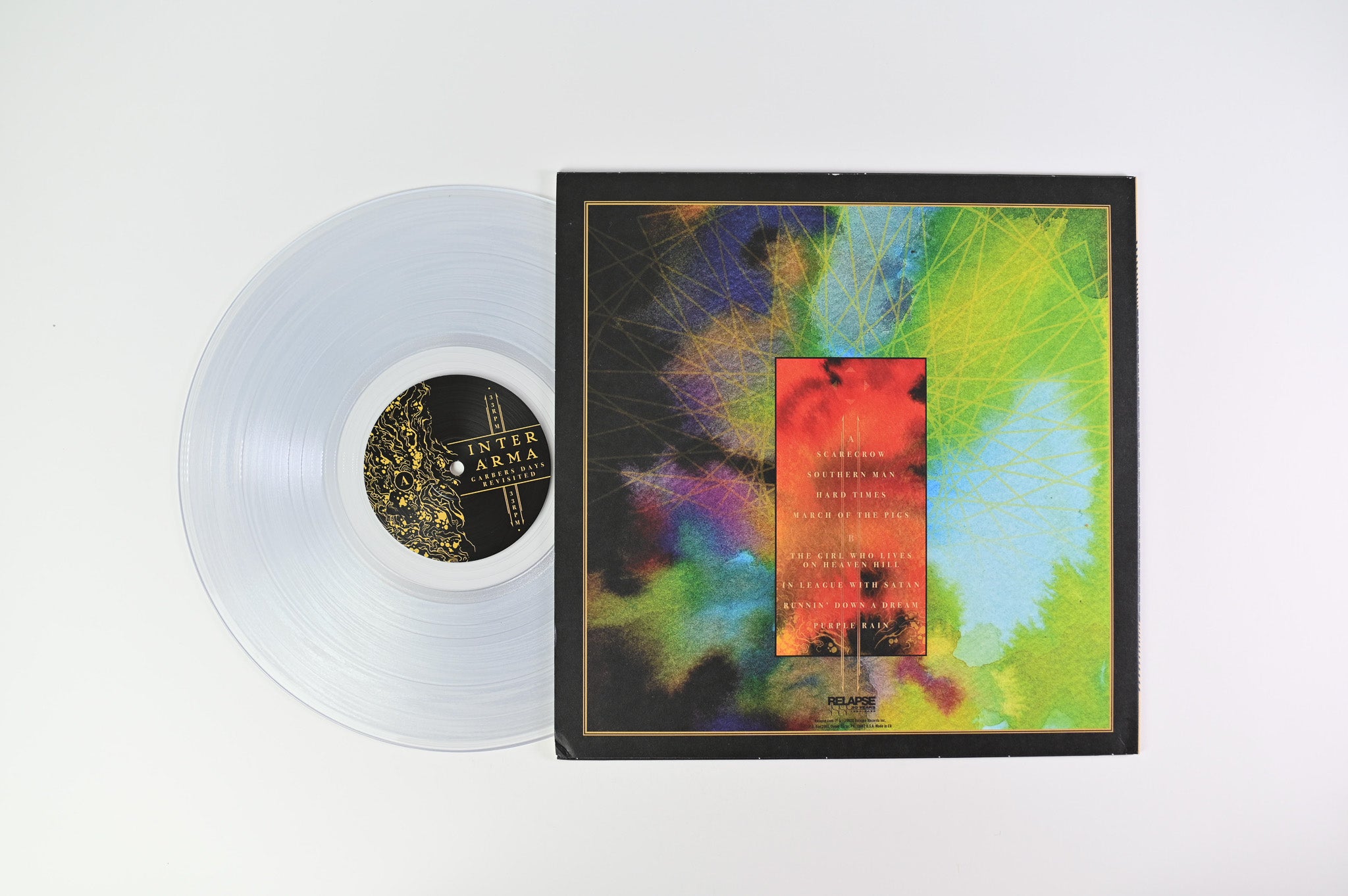 Inter Arma - Garbers Days Revisited on Relapse Clear Vinyl