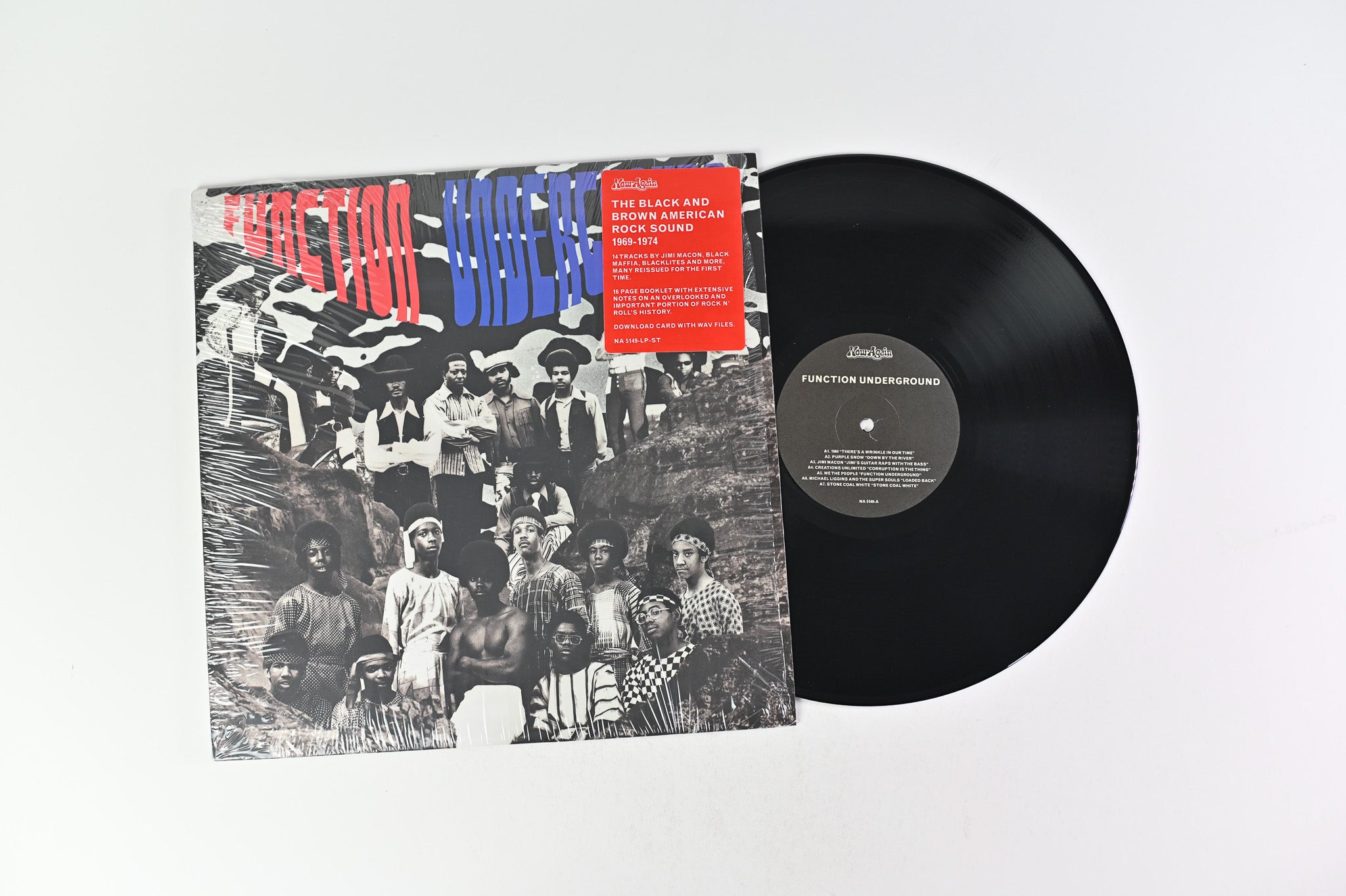 Various - Function Underground: The Black And Brown American Rock Sound 1969-1974 on Now-Again Records