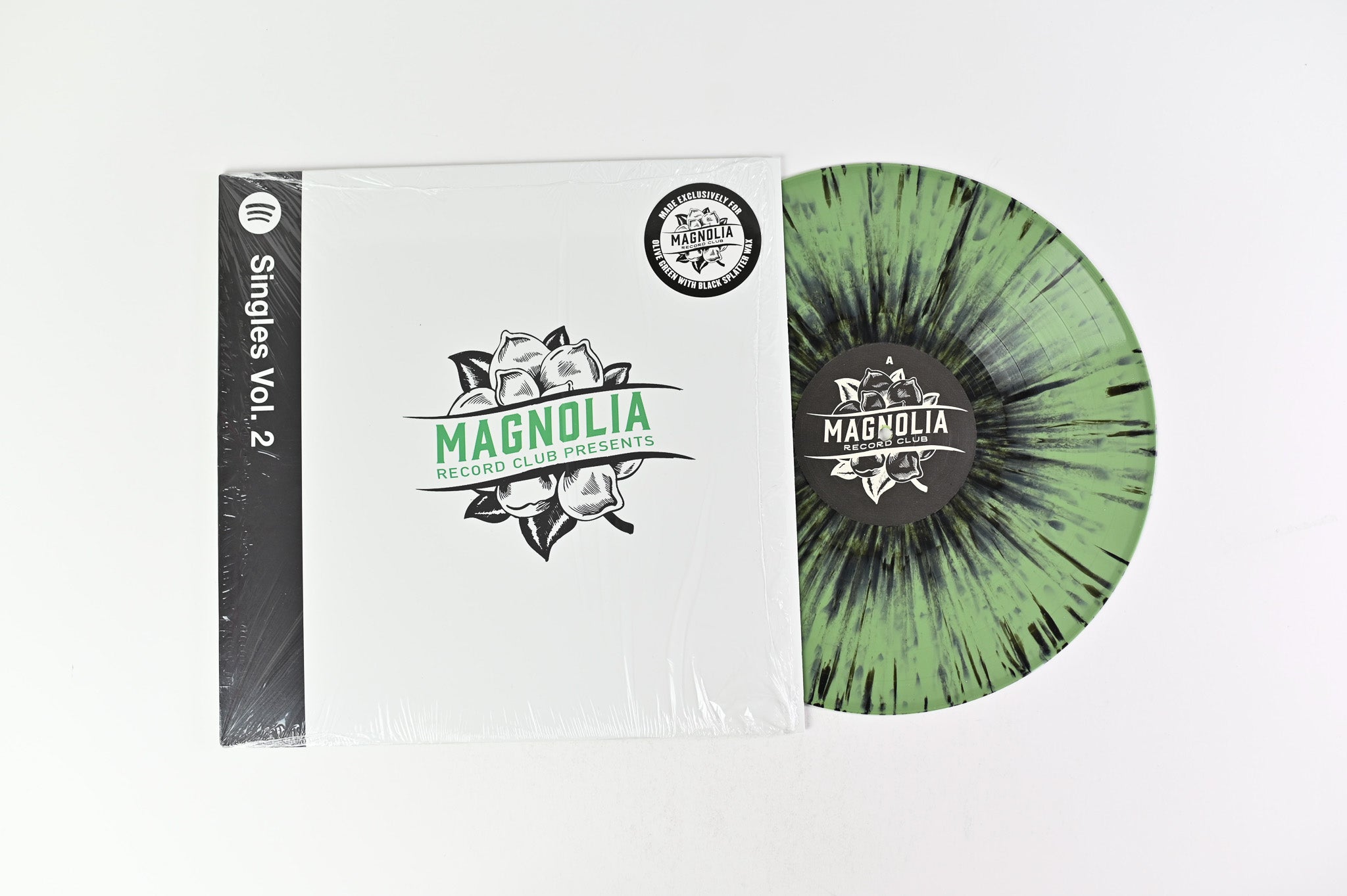 Various - Magnolia Record Club Presents: Spotify Singles Vol. 2 on Magnolia Record Club Olive Splatter Vinyl