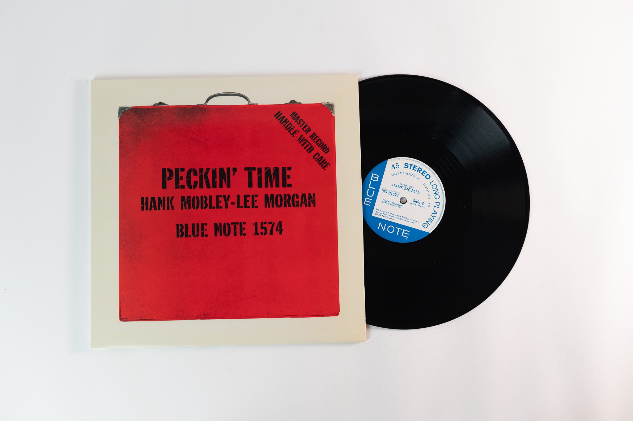 Hank Mobley - Peckin' Time on Blue Note Analogue Productions Ltd Numbered 45 RPM Reissue