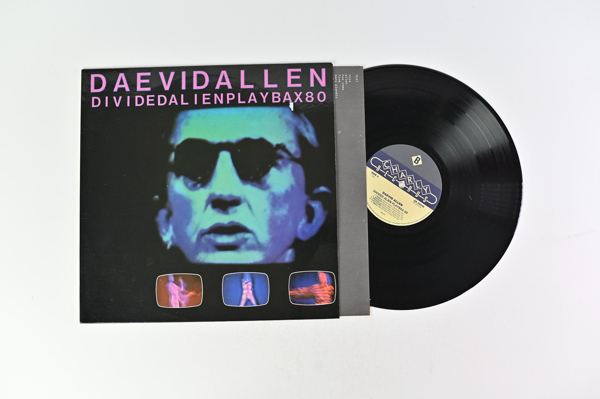 Daevid Allen - Divided Alien Playbax 80 on Charly Records