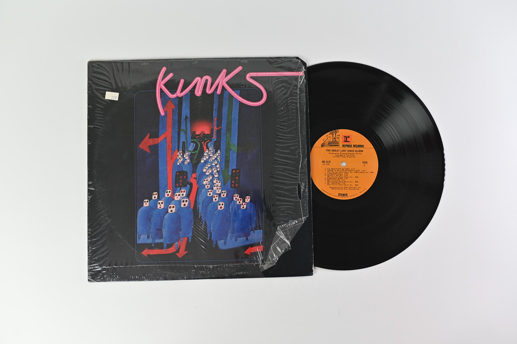 The Kinks - The Great Lost Kinks Album on Reprise Records