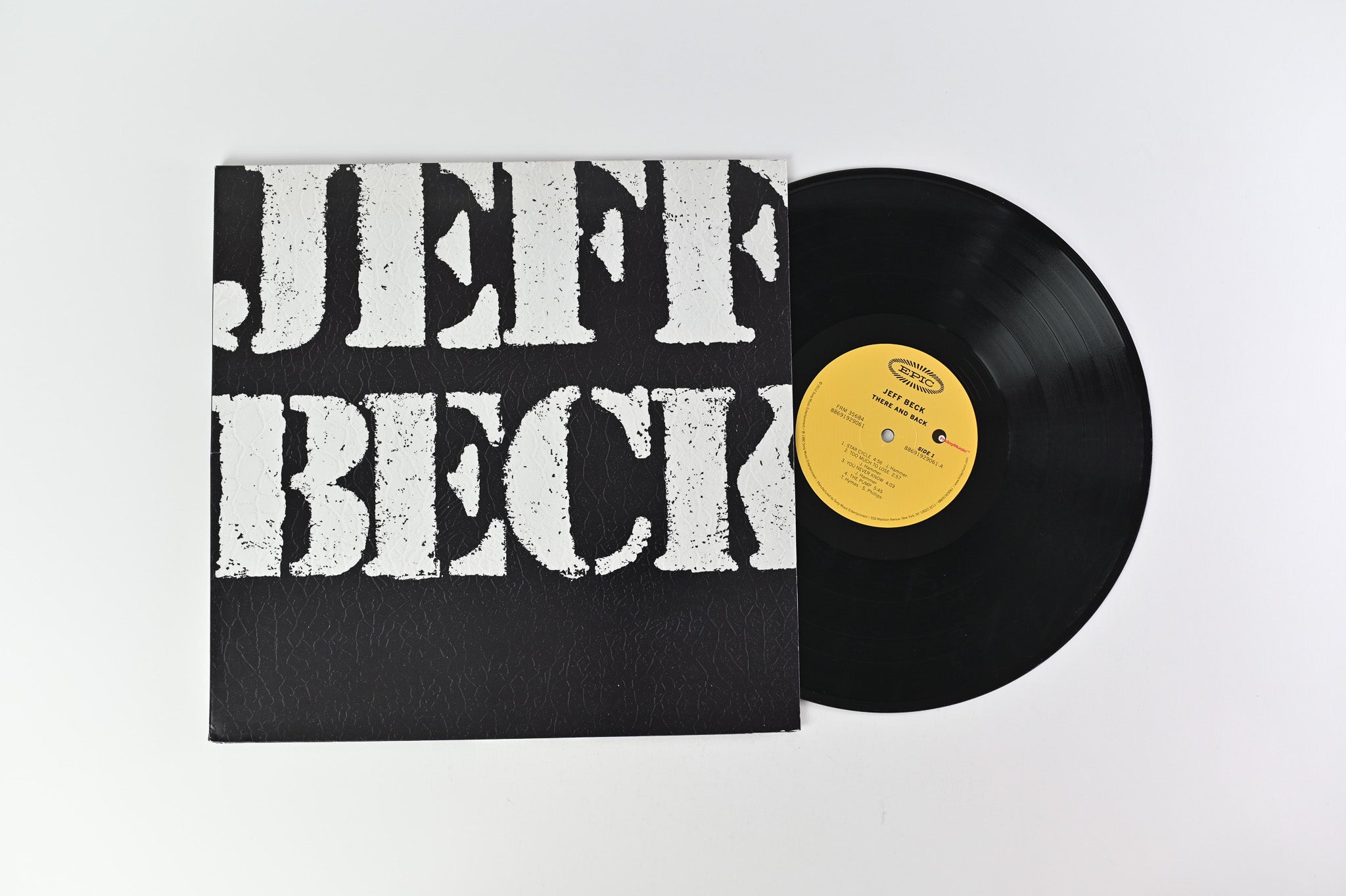 Jeff Beck - There And Back Reissue on Friday Music/Epic