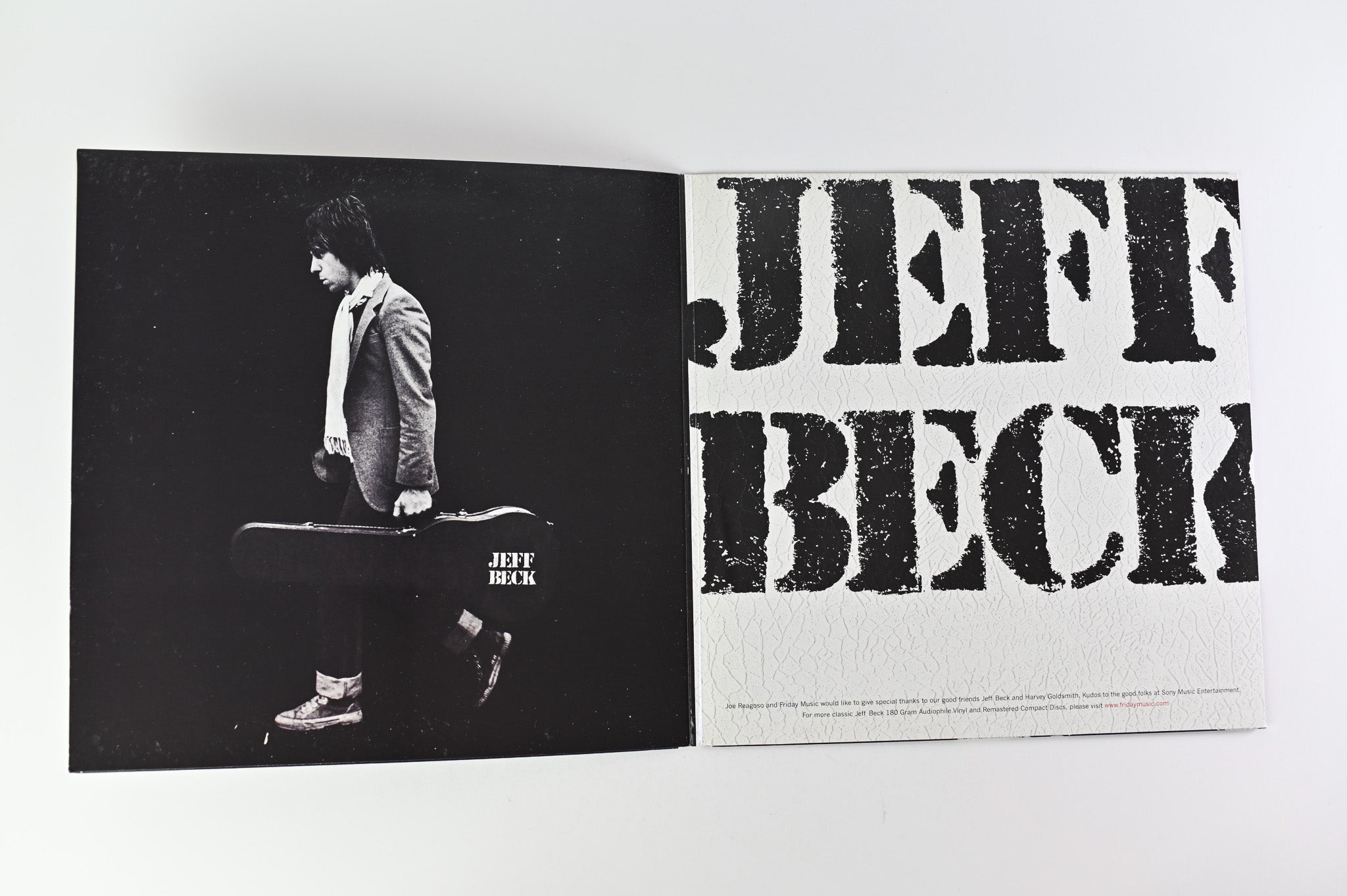 Jeff Beck - There And Back Reissue on Friday Music/Epic