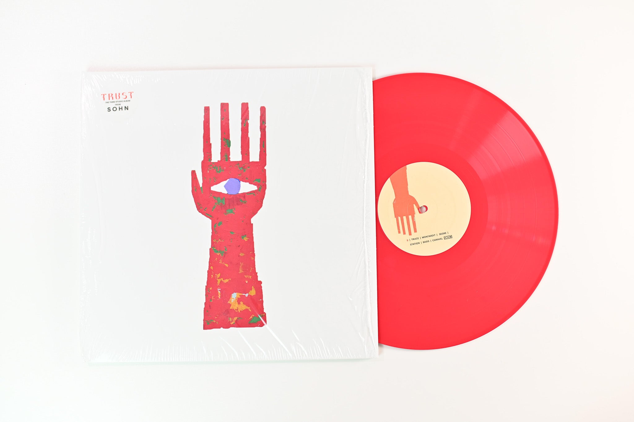 SOHN - Trust on 4AD Red Opaque Vinyl