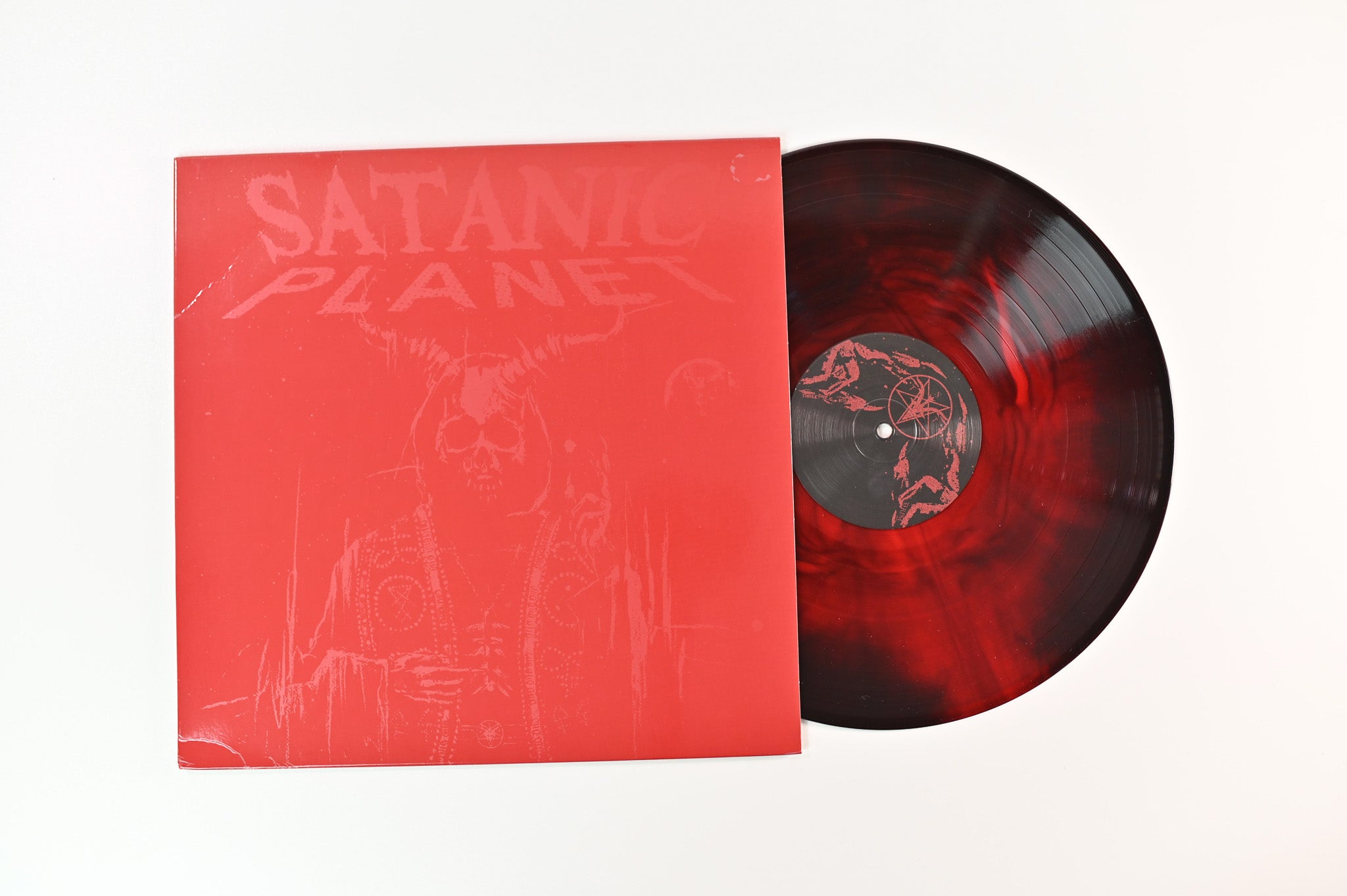 Satanic Planet - Satanic Planet on Three One G Ltd. Red & Black Galaxy Merge