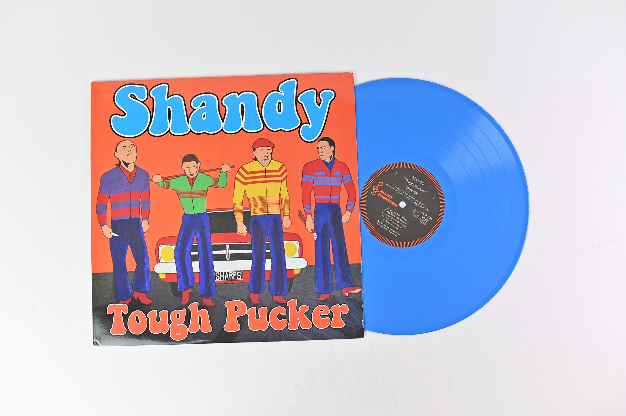 Shandy - Tough Pucker on Longshot Blue Vinyl 12" 45 RPM LP