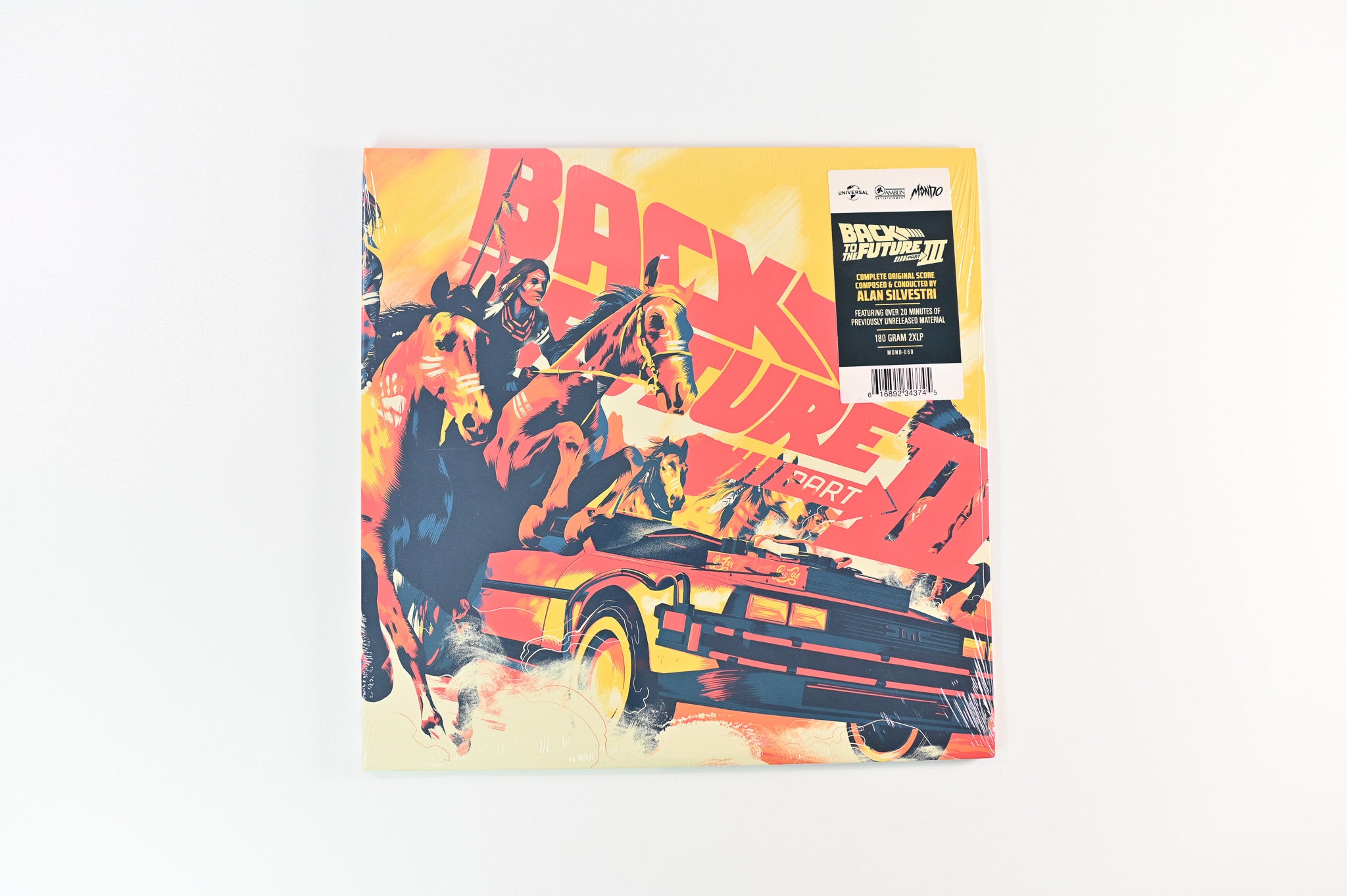 Alan Silvestri - Back To The Future III - Original Motion Picture Soundtrack on Mondo 180 Gram Reissue Sealed