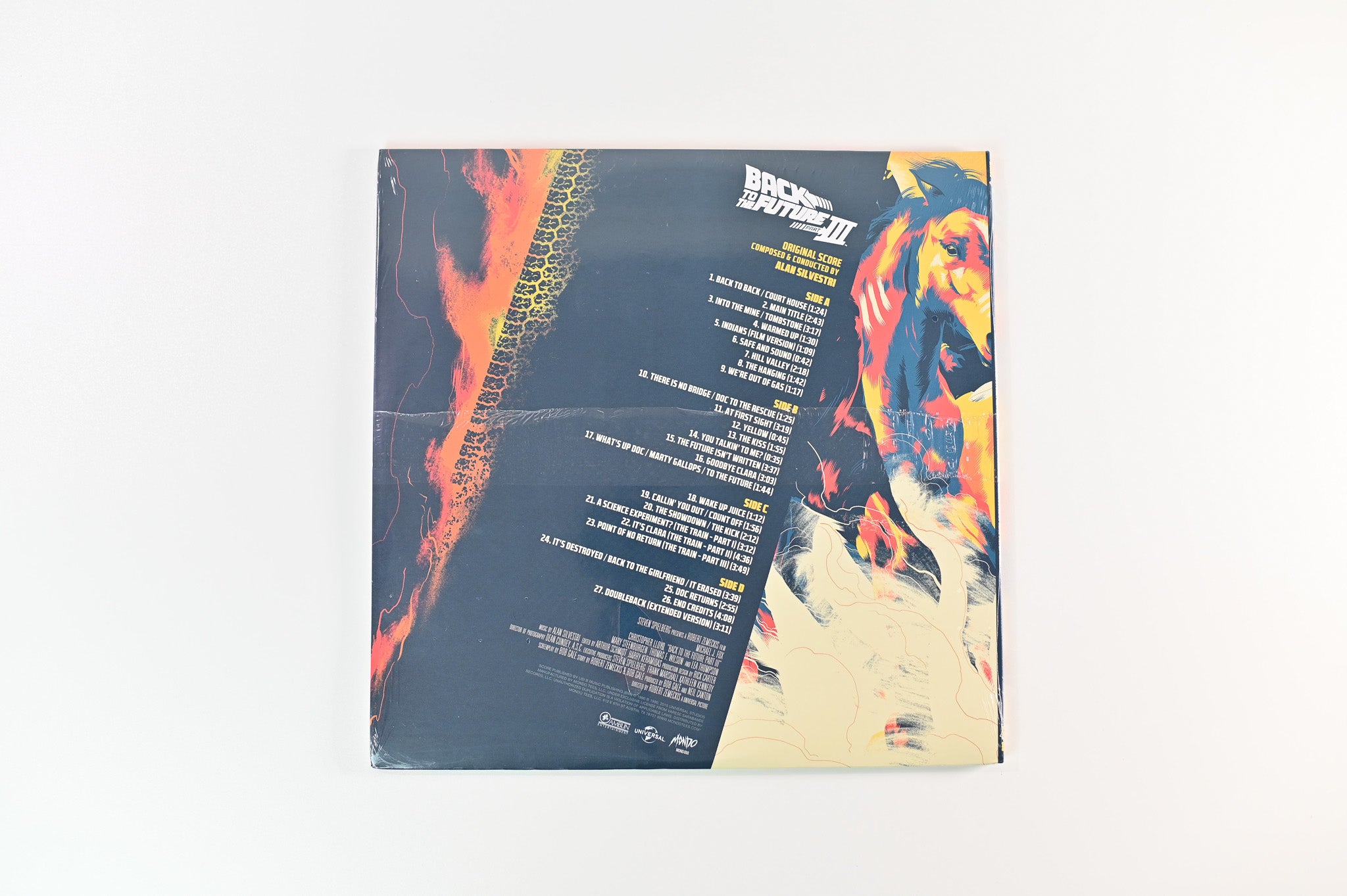 Alan Silvestri - Back To The Future III - Original Motion Picture Soundtrack on Mondo 180 Gram Reissue Sealed