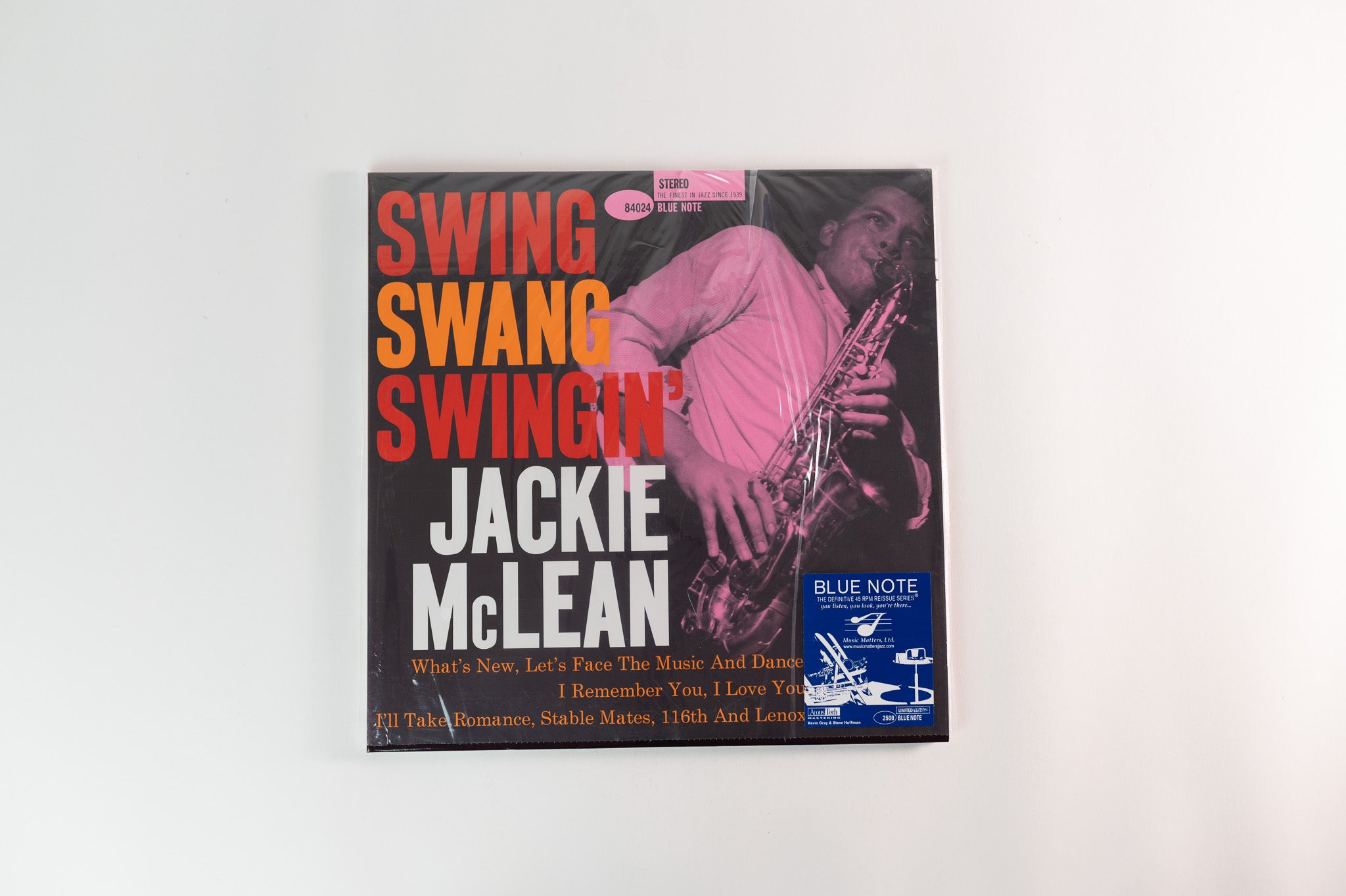 Jackie McLean - Swing, Swang, Swingin' on Blue Note Music Matters Ltd 45 RPM Reissue