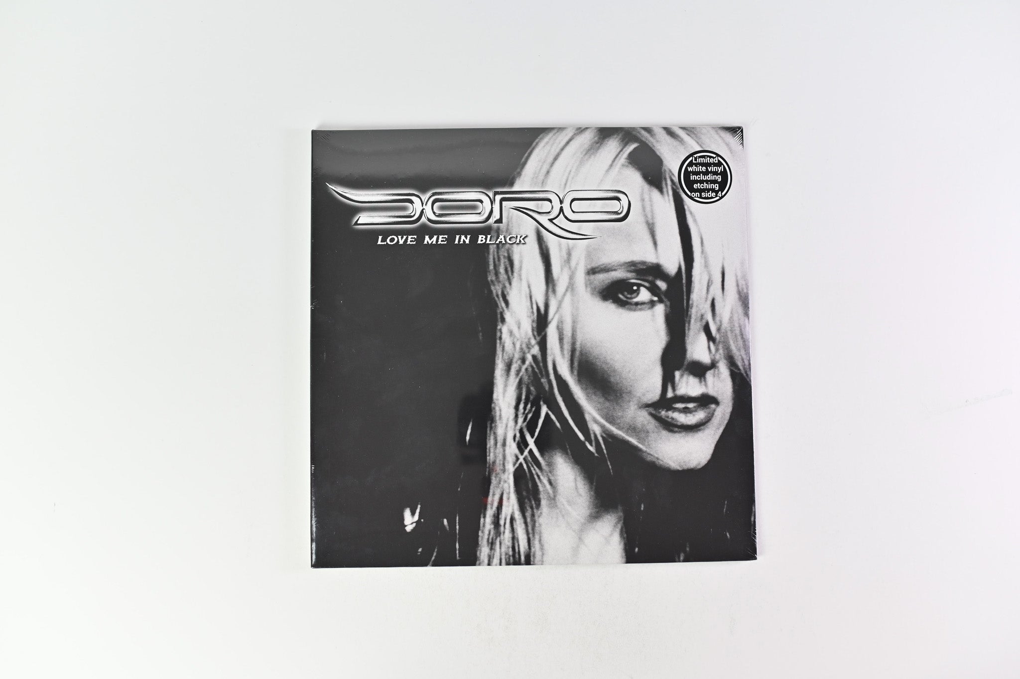 Doro - Love Me In Black on Rare Diamond Ltd White Vinyl Sealed