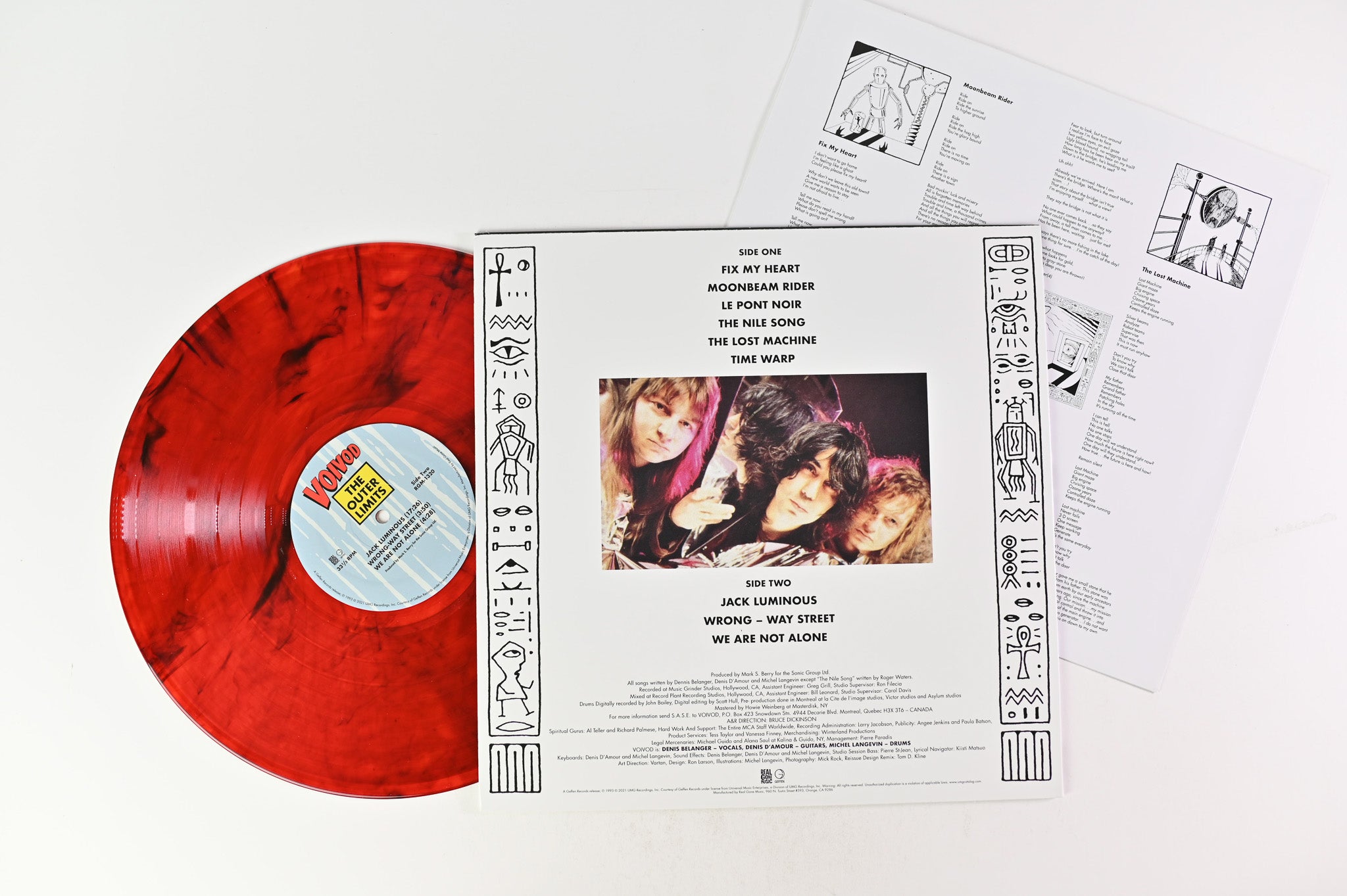 Voïvod - The Outer Limits on Real Gone Ltd Red/Black Smoke Reissue