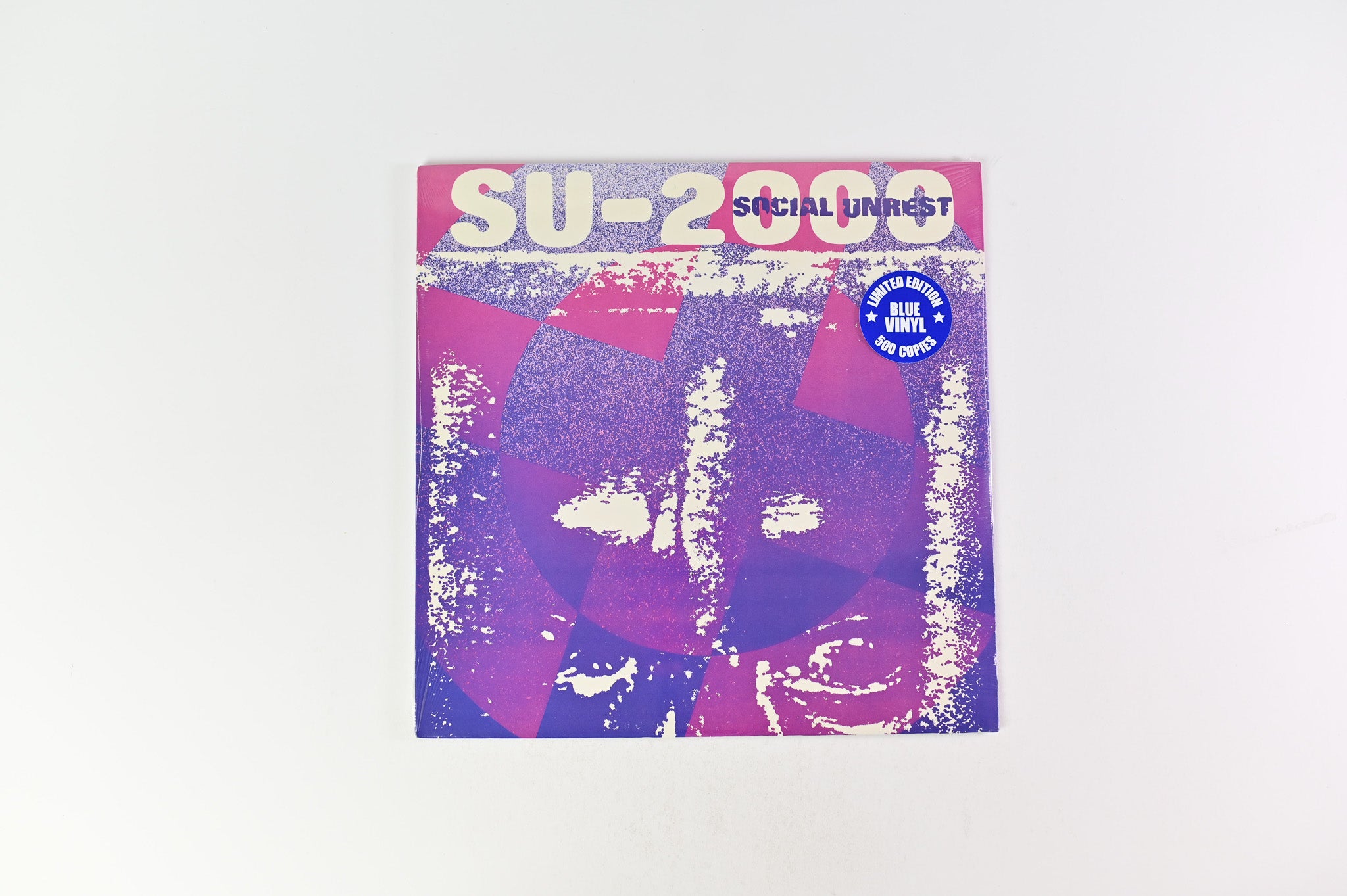 Social Unrest - SU-2000 on New Red Archives Blue Vinyl Reissue Sealed