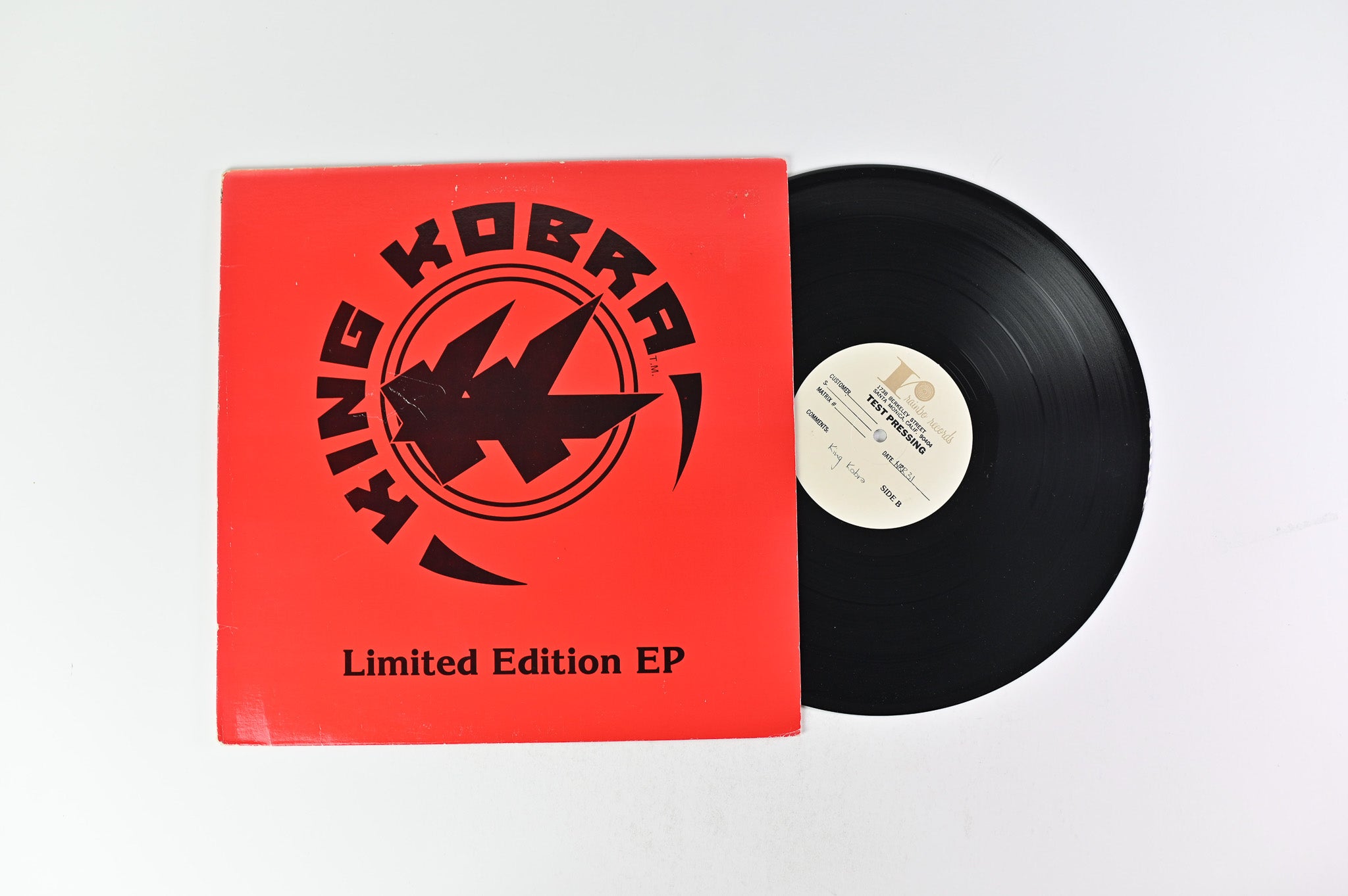 King Kobra - Take It Off Single Sided Test Pressing