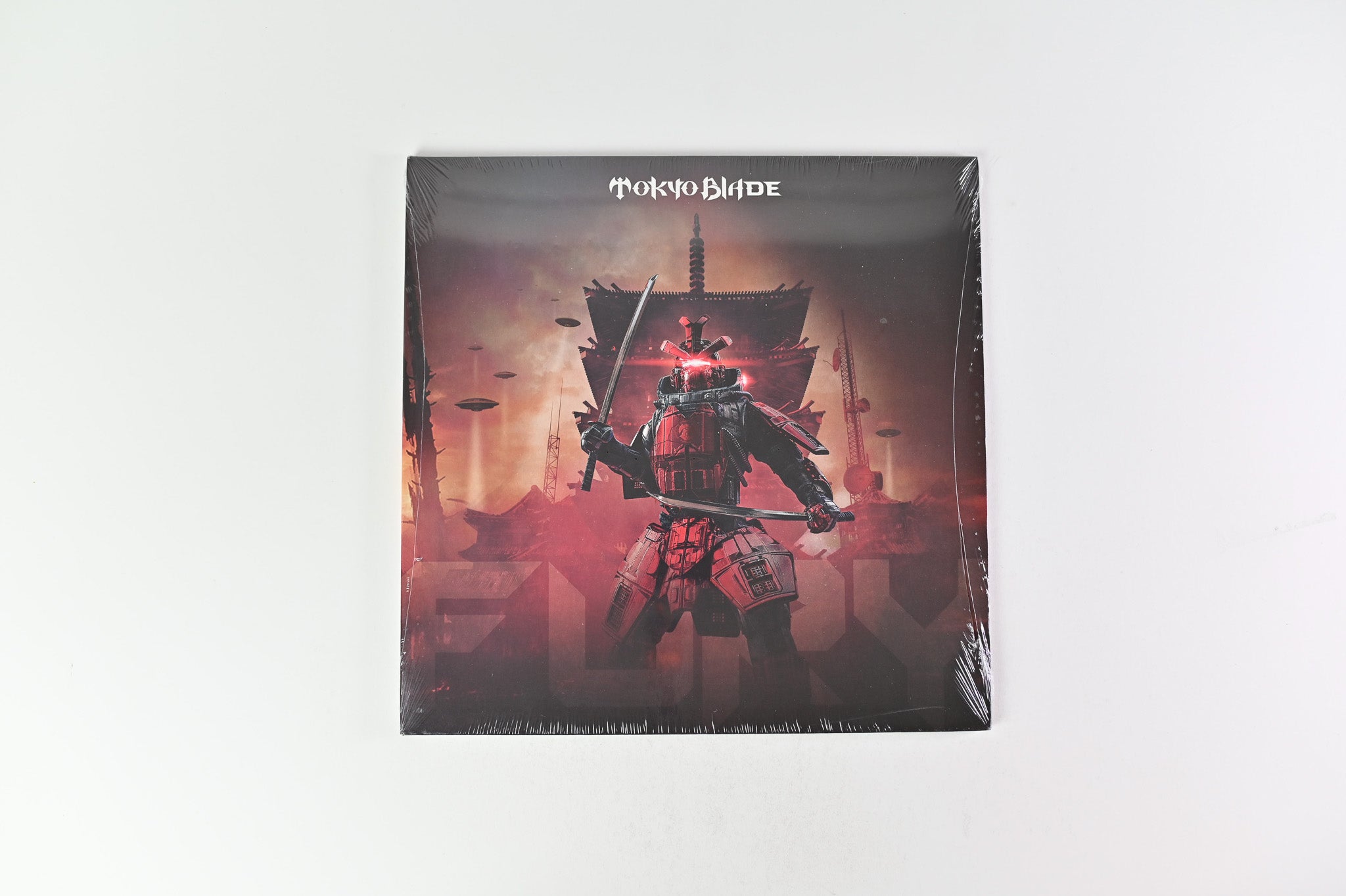 Tokyo Blade - Fury on Dissonance Productions Limited Edition Red W/ Yellow Splatter Sealed