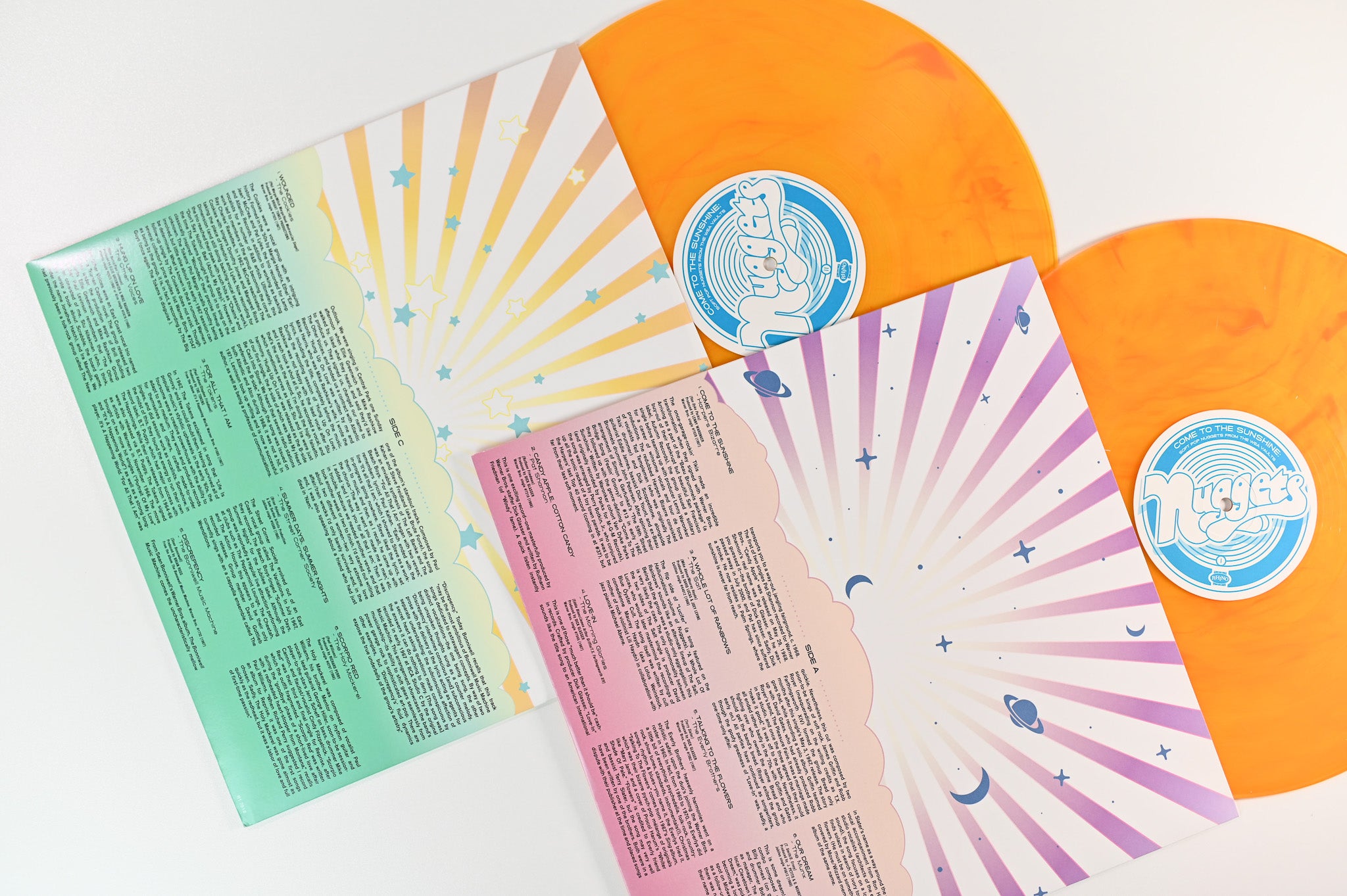 Various - Come To The Sunshine: Soft Pop Nuggets From The WEA Vaults on Rhino RSD 2017 Ltd Orange/Yellow Swirl